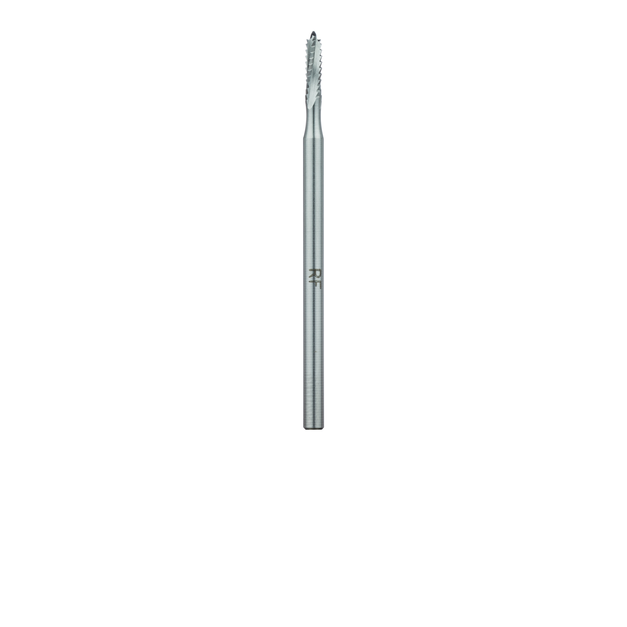 165RF-023-HP Steel Bur, Rust Free Stainless Steel Bur, 2.3mm, Cross Cut 7.0mm Length Lindemann Bur, HP
