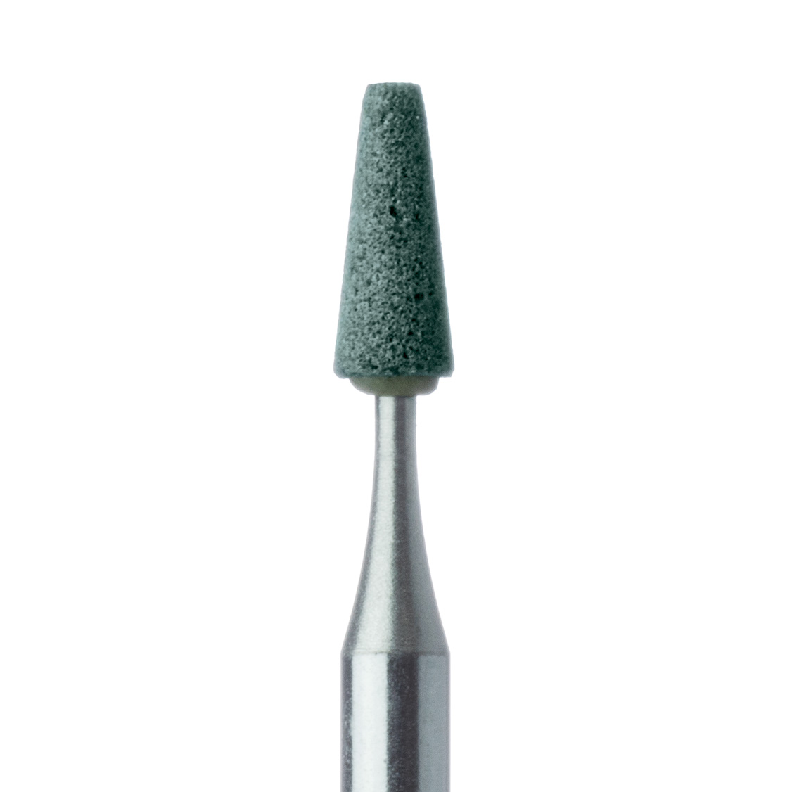 649-025-RA-GRN Abrasive, Green, Tapered Flat End, 2.5mm Ø, Medium, RA