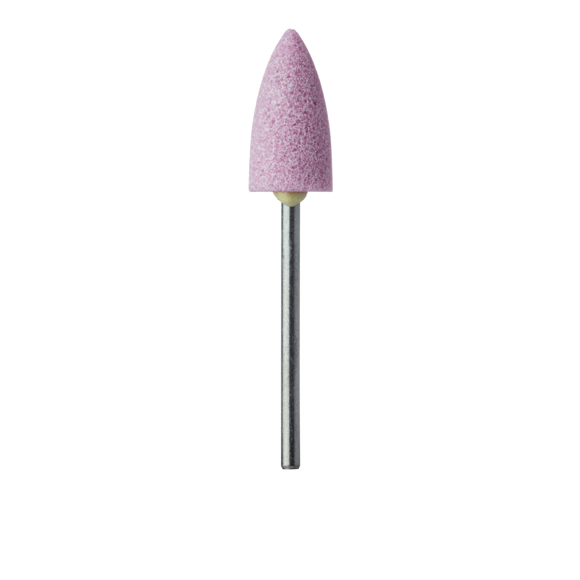 751-100-HP-P Abrasive, Pink, Large Long Flame, 10mm Ø, Hard Bonding, Medium, HP
