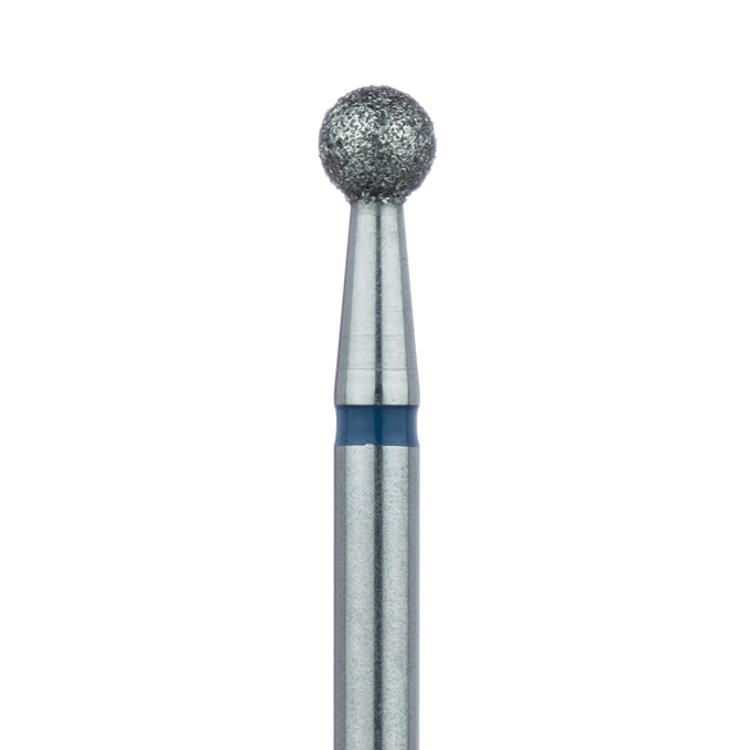 801-033-HP Round Diamond Bur, 3.3mm Ø, Medium, HP