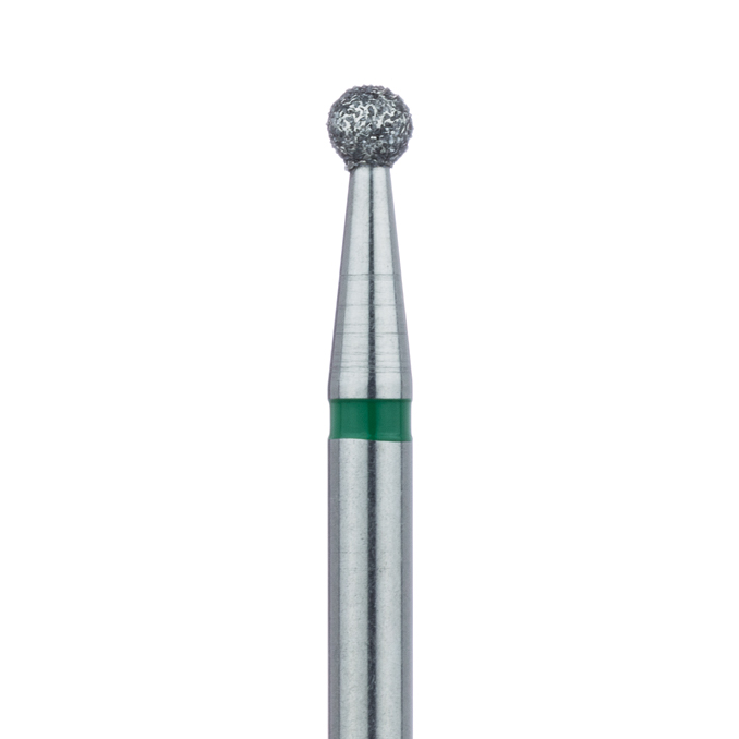 801G-023-HP Round Diamond Bur, 2.3mm Ø, Coarse, HP