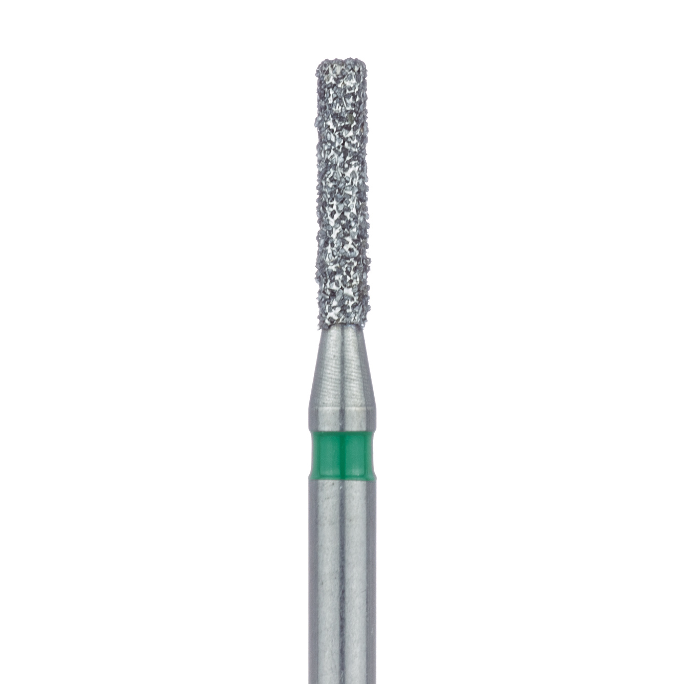 837G-012-FG Long Cylinder Diamond Bur, 1.2mm Ø, Coarse, FG