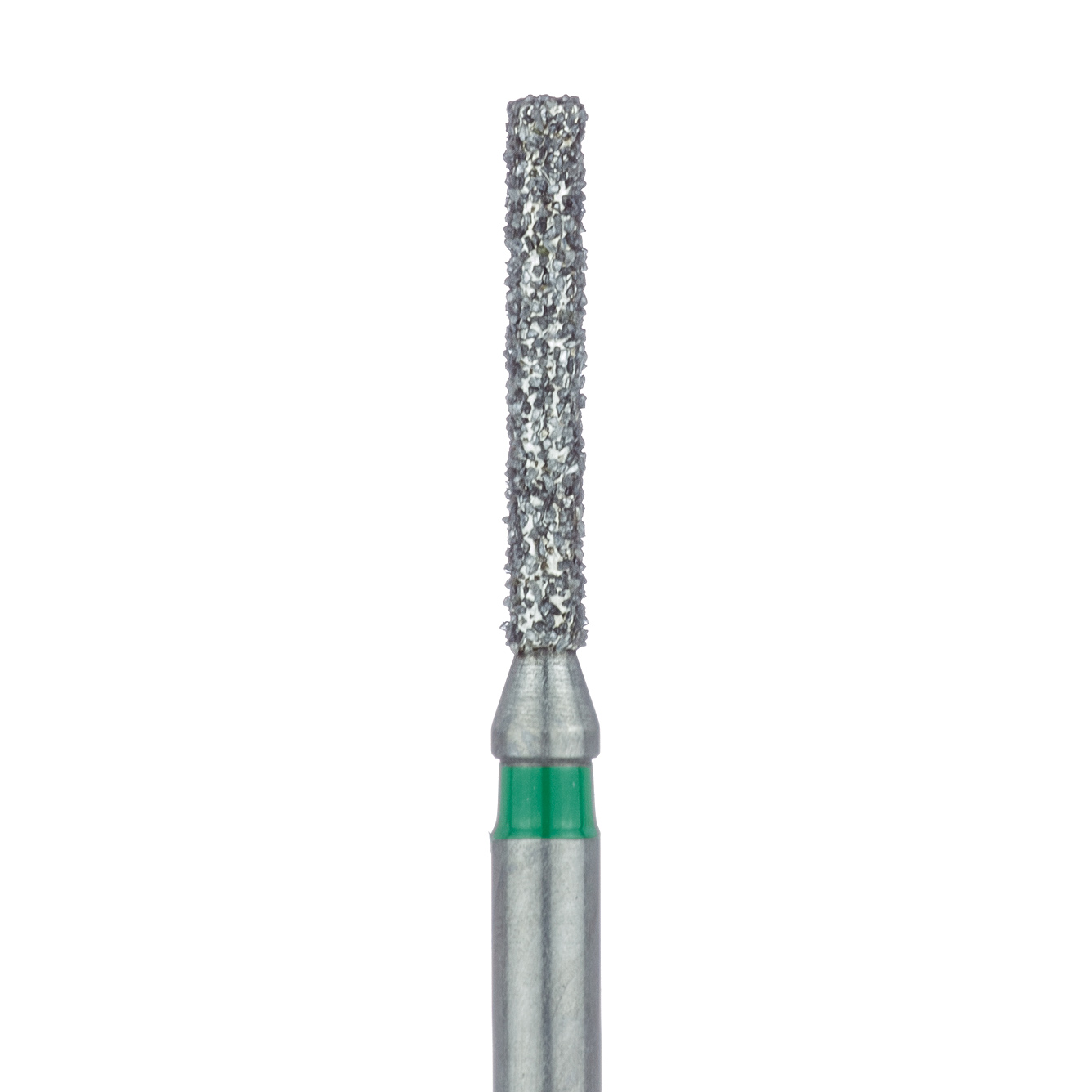 837LG-012-FG Long Cylinder Diamond Bur, 1.2mm Ø, Coarse, FG