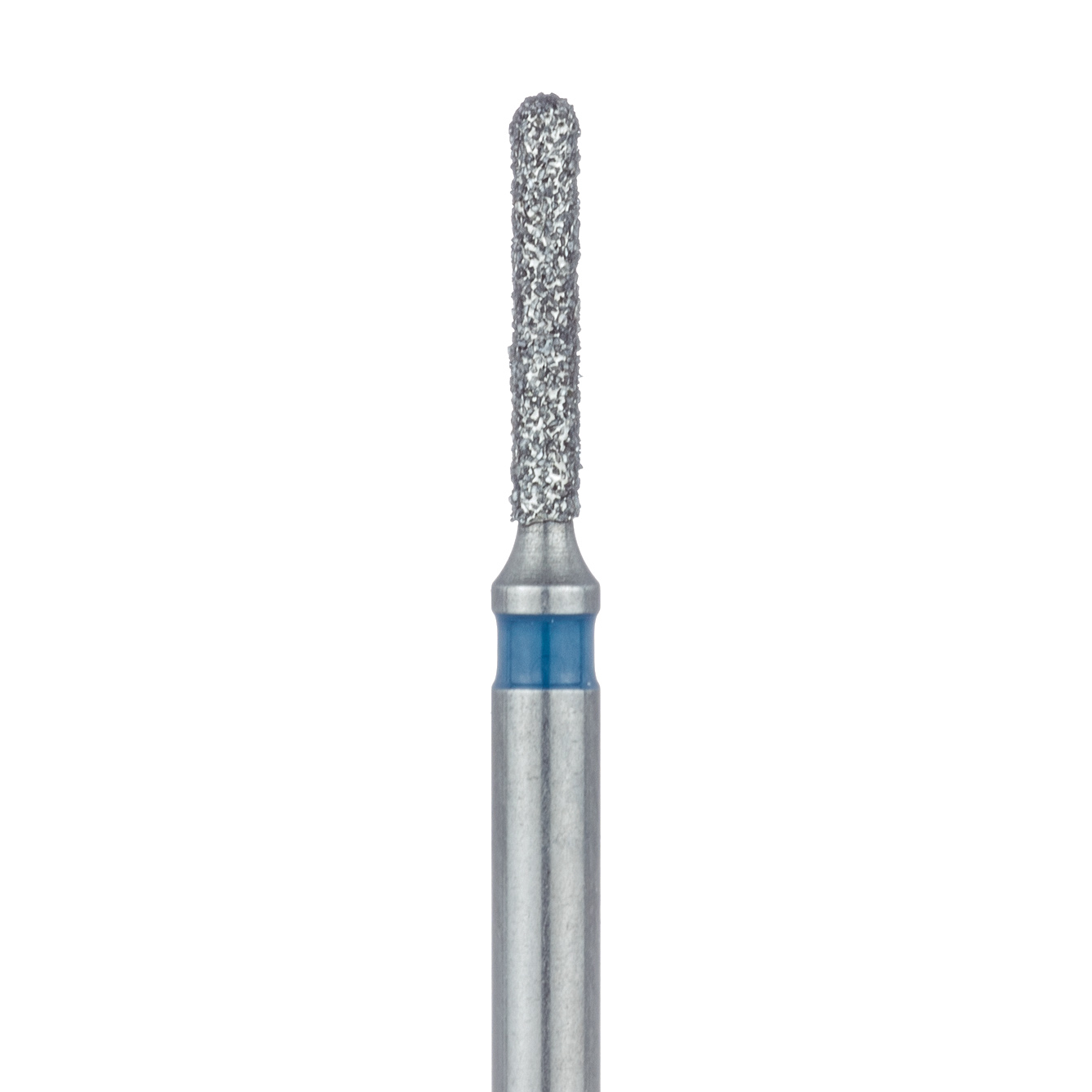 838L-010-FG Long Round End Cylinder Diamond Bur, 1mm Ø, Medium, FG