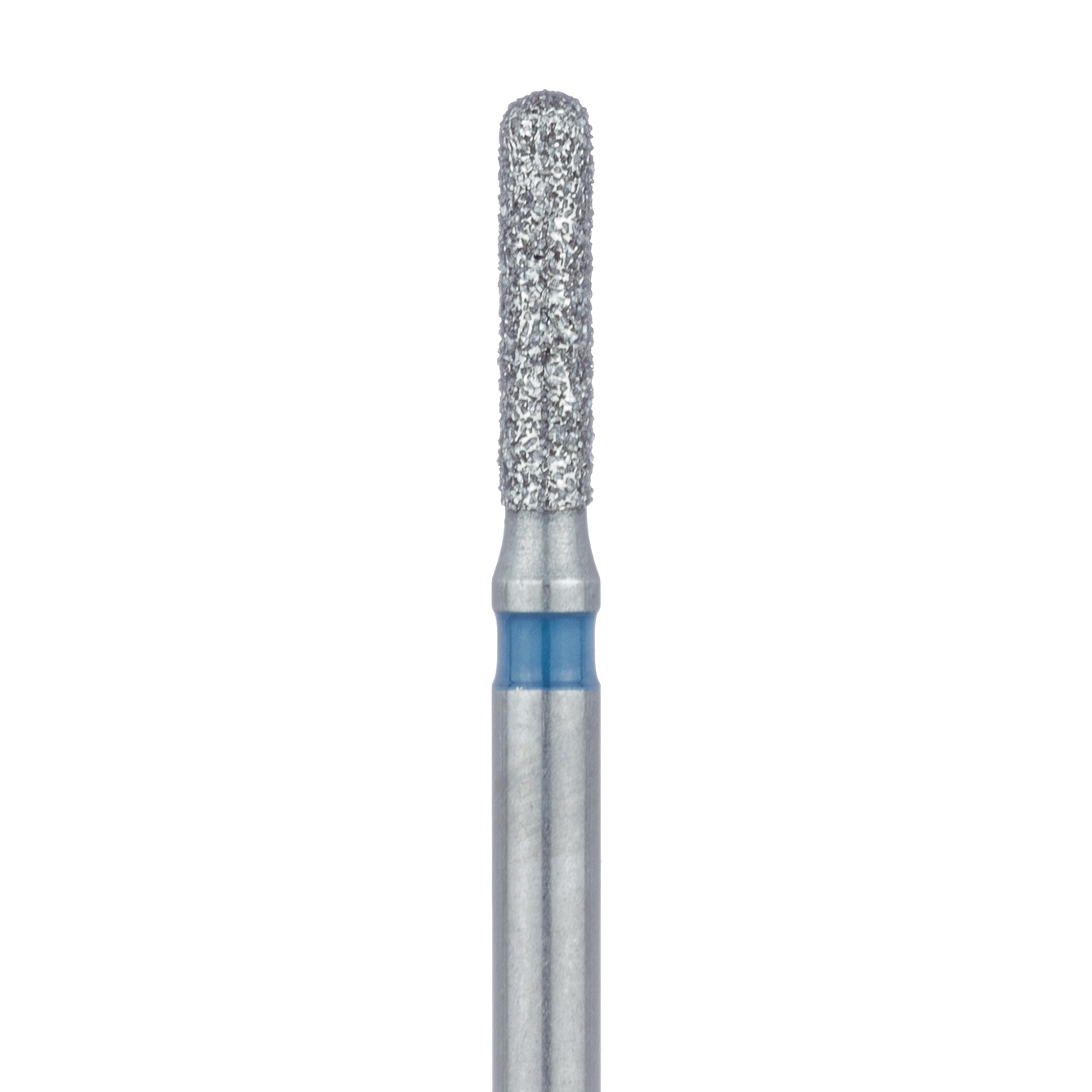 838L-014-FG Long Round End Cylinder Diamond Bur, 1.4mm Ø, Medium, FG