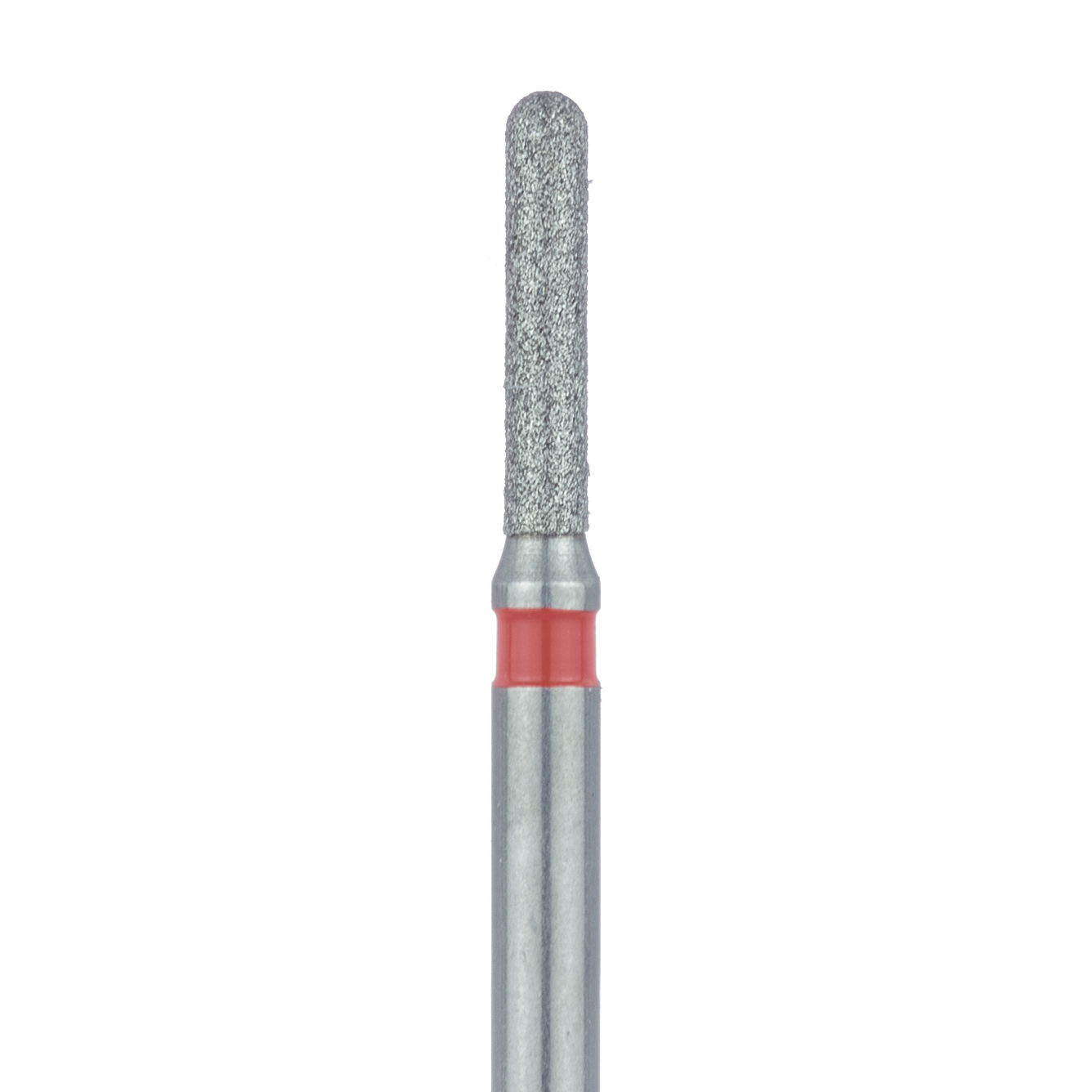 838LF-012-FG Long Round End Cylinder Diamond Bur, 1.2mm Ø, Fine, FG