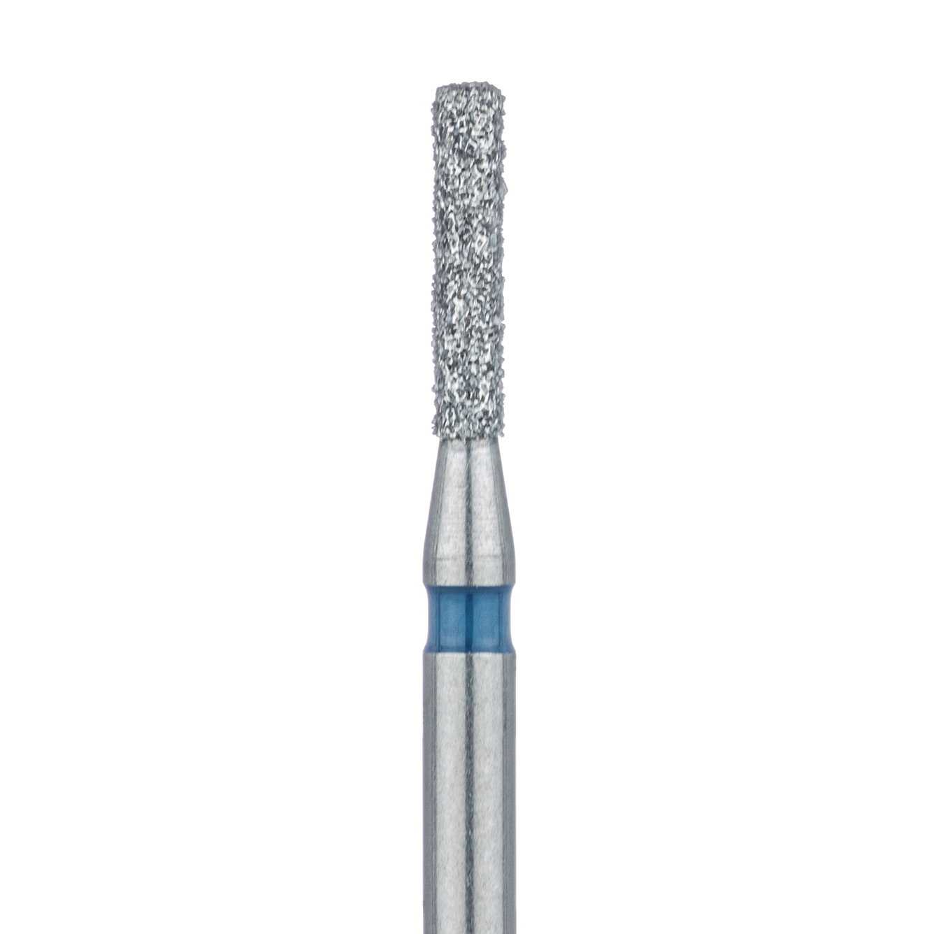 841-012-FG Round Edge Long Cylinder Diamond Bur, 1.2mm Ø, Medium, FG 