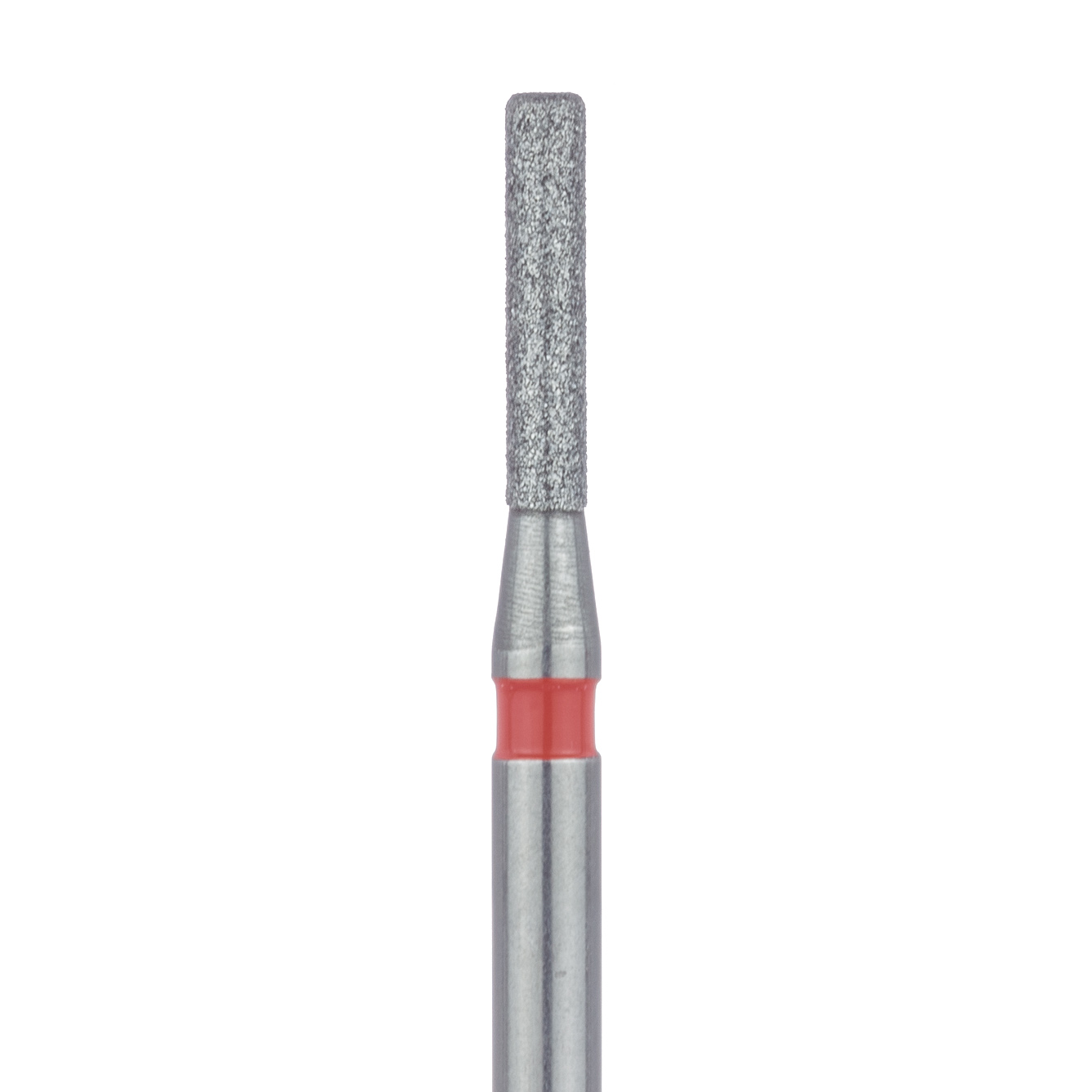 841F-012-FG Round Edge Long Cylinder Diamond Bur, 1.2mm Ø, Fine, FG