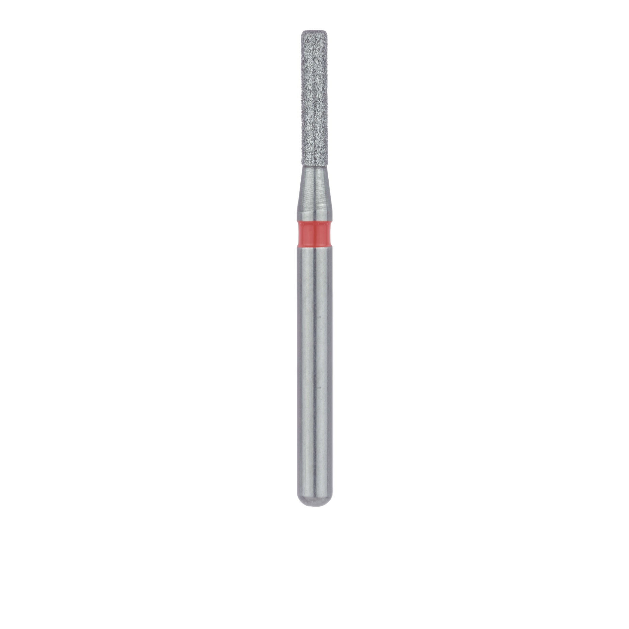 841F-012-FG Round Edge Long Cylinder Diamond Bur, 1.2mm Ø, Fine, FG