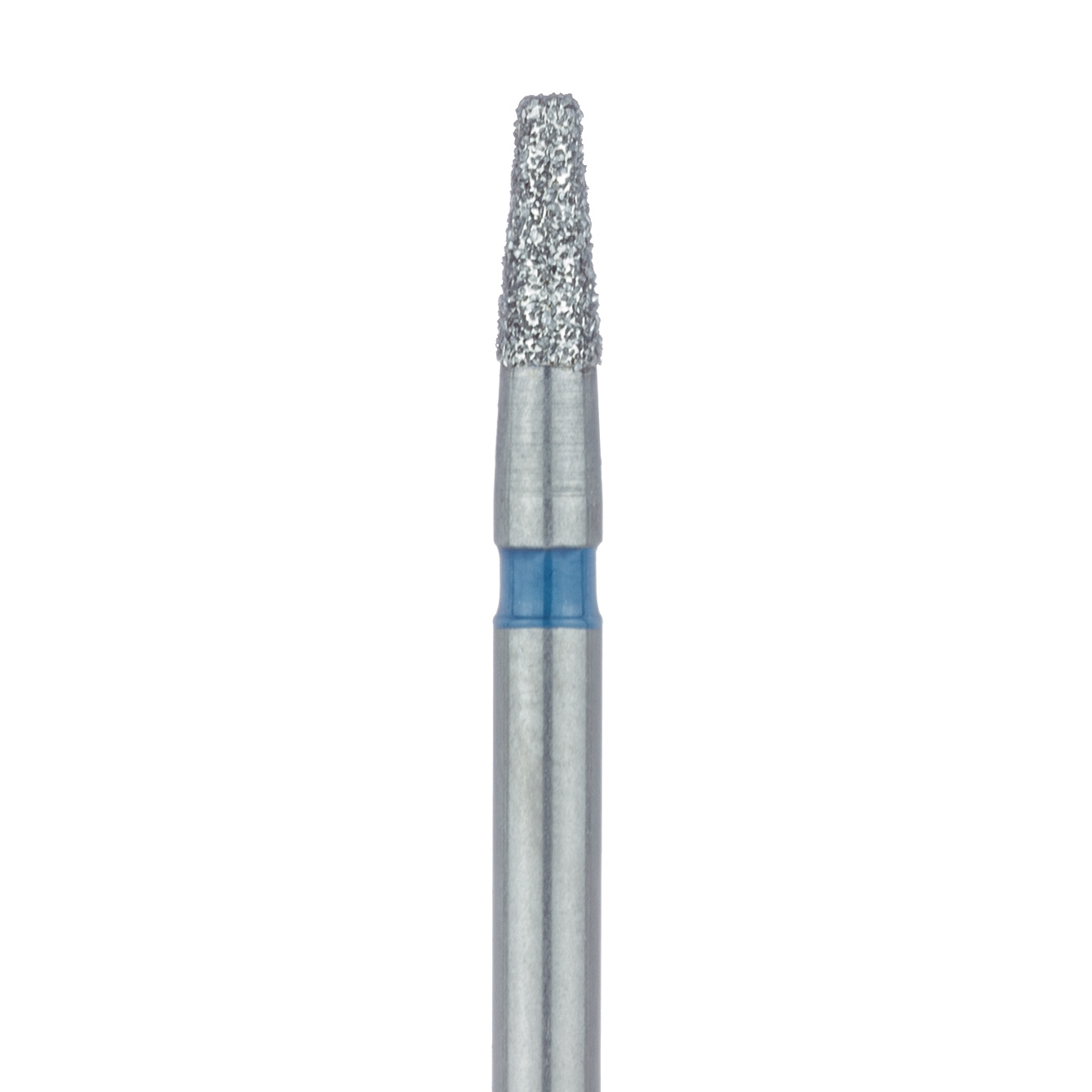 845-016-FG Flat End Taper Diamond Bur, 1.6mm Ø, Medium, 0.9mm Tip Ø, FG