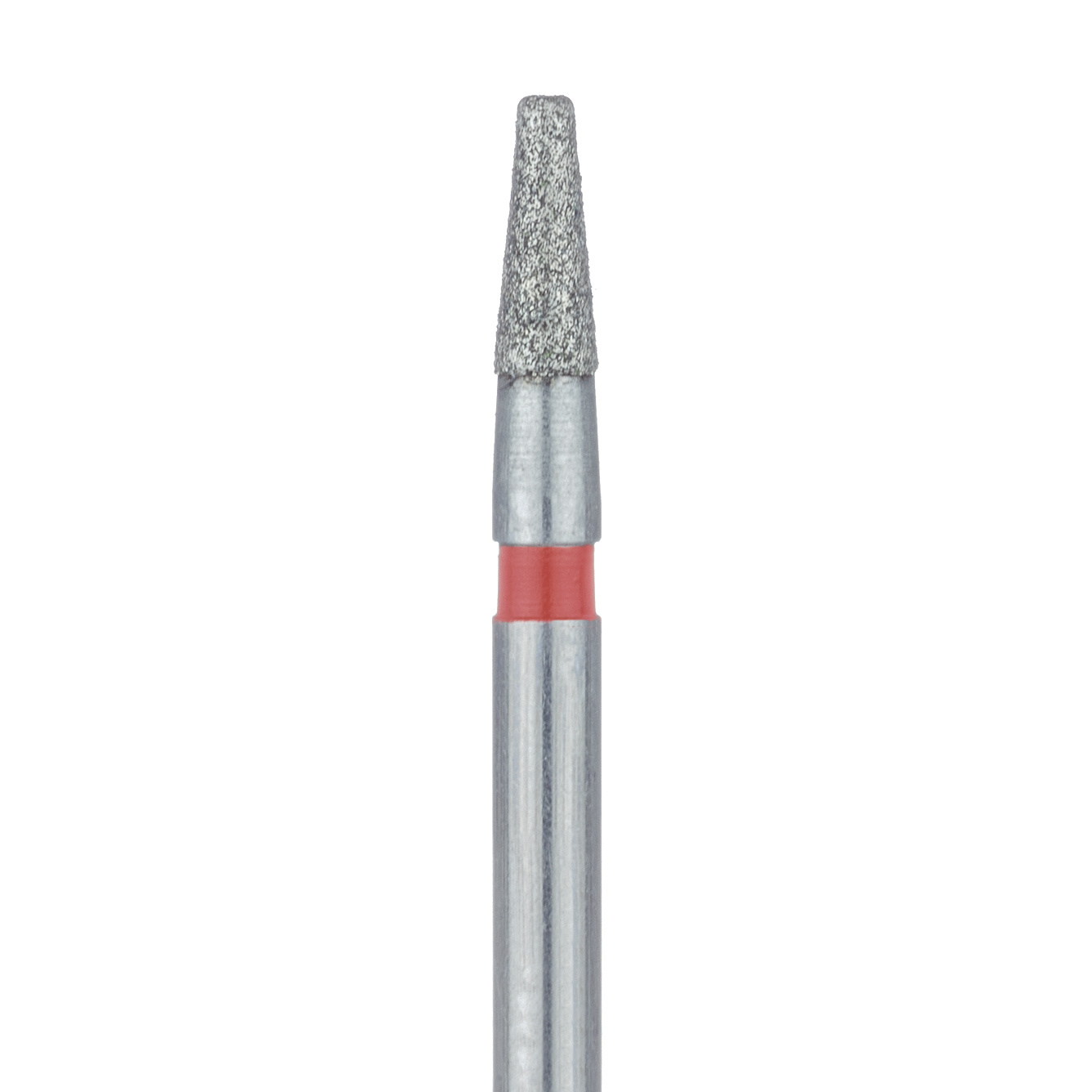 845RF-016-FG Tapered Round Edge Diamond Bur, 1.6mm Ø, Fine, 0.9mm Tip Ø, FG