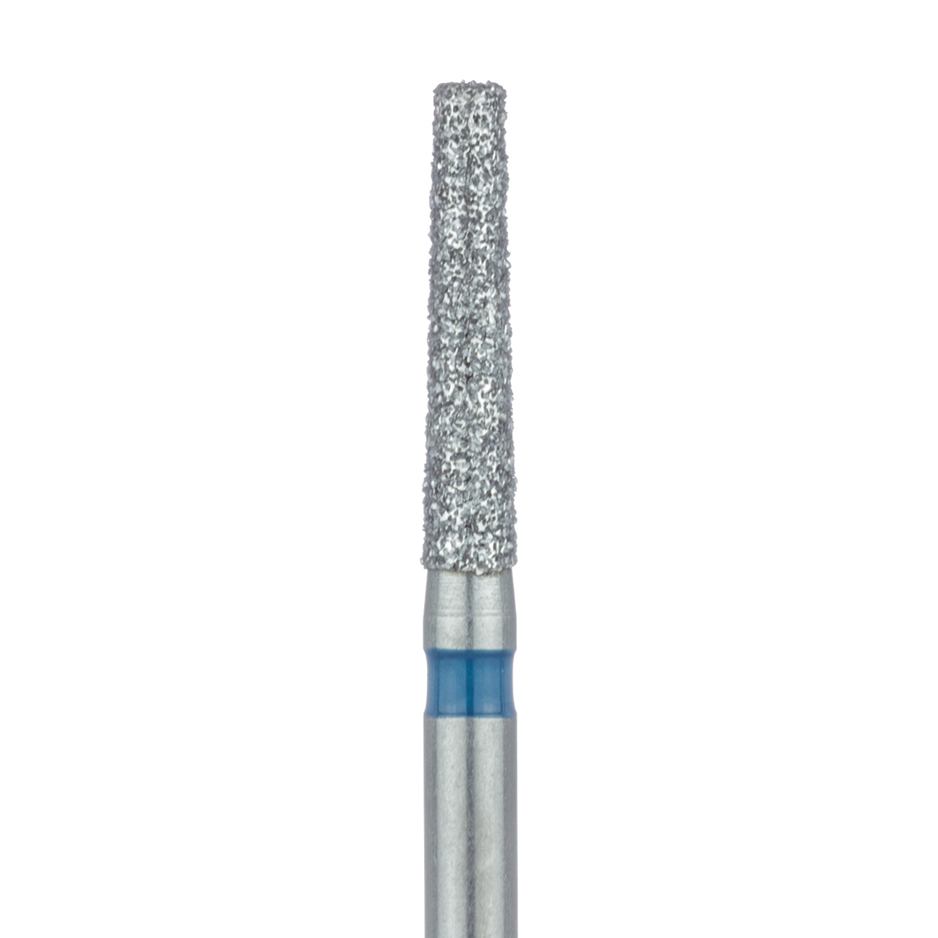 847-016-FG Long Tapered Flat End Diamond Bur, 1.6mm Ø, Medium, 0.9mm Tip Ø, FG
