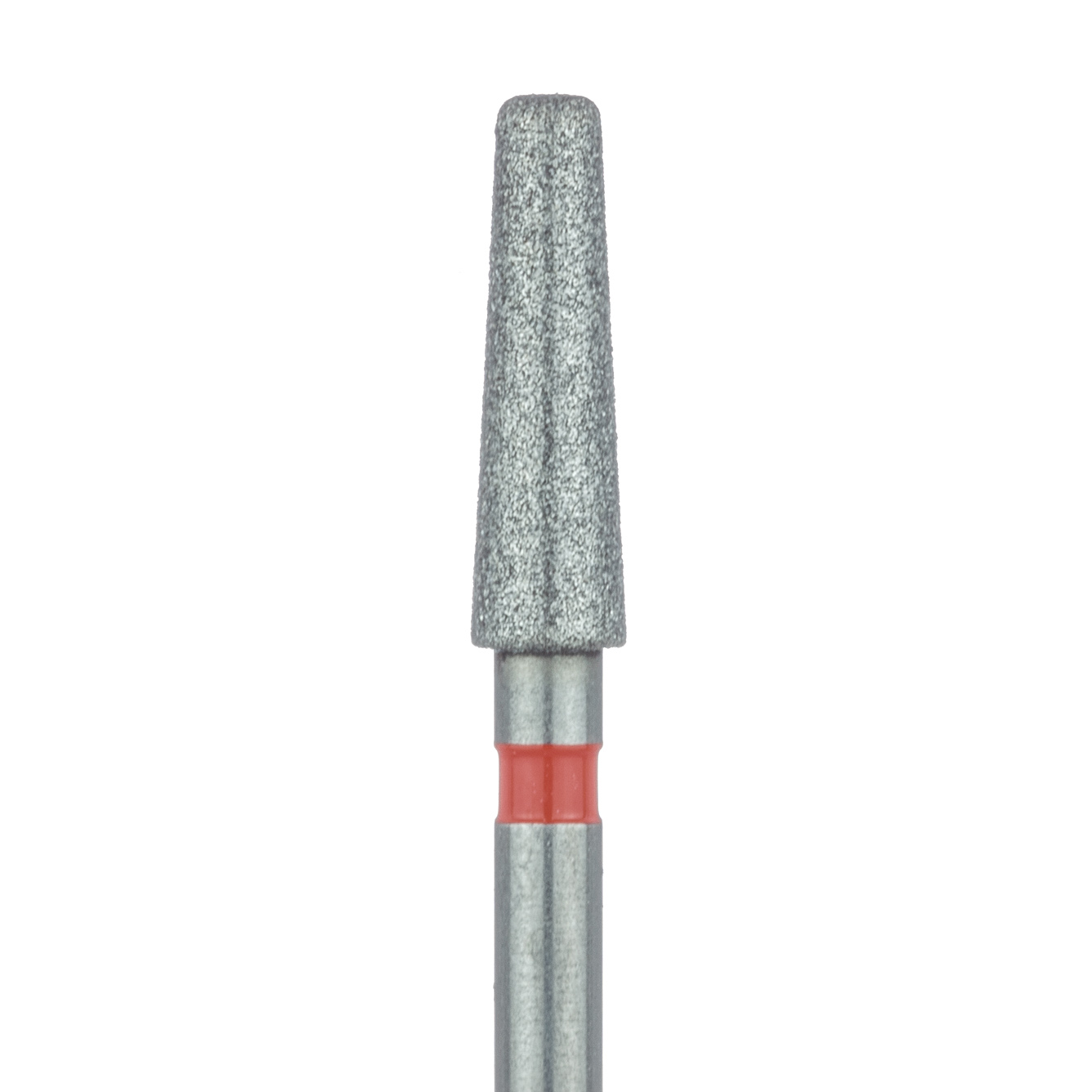 847RF-023-FG Long Tapered Round Edge Diamond Bur, 2.3mm Ø, Fine, 1.6mm Tip Ø, FG