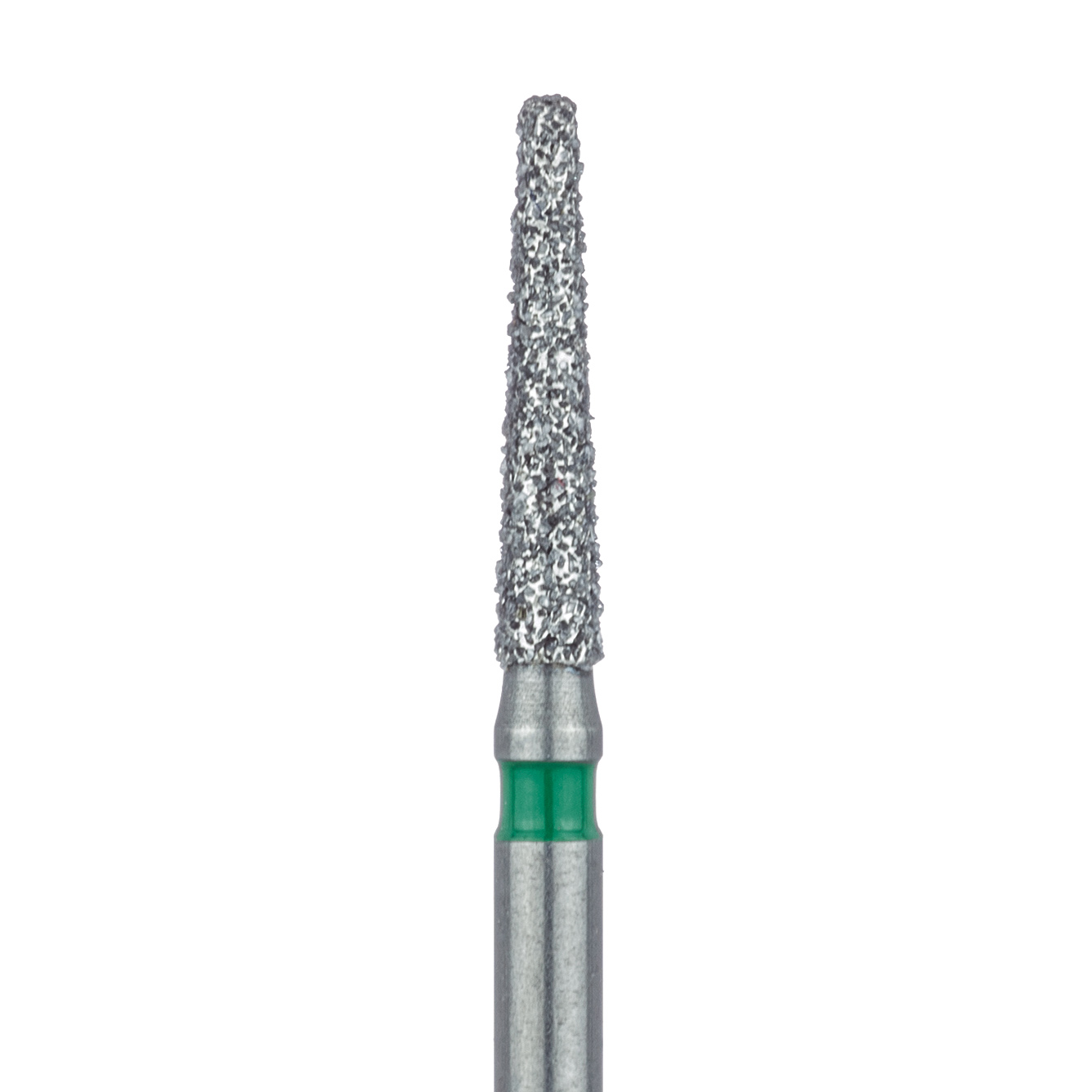 847RG-016-FG Long Tapered Round Edge Diamond Bur, 1.6mm Coarse FG