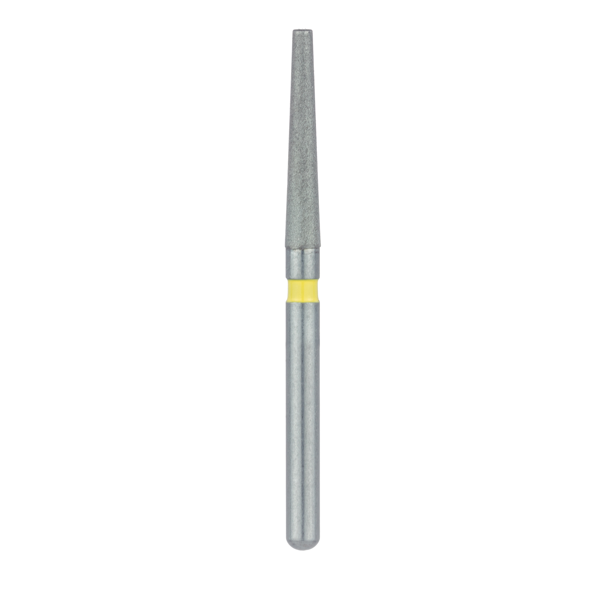 848C-016-FG Extra Long Tapered Flat End Diamond Bur, 1.6mm Ø, Extra Fine, 0.9mm Tip Ø, FG