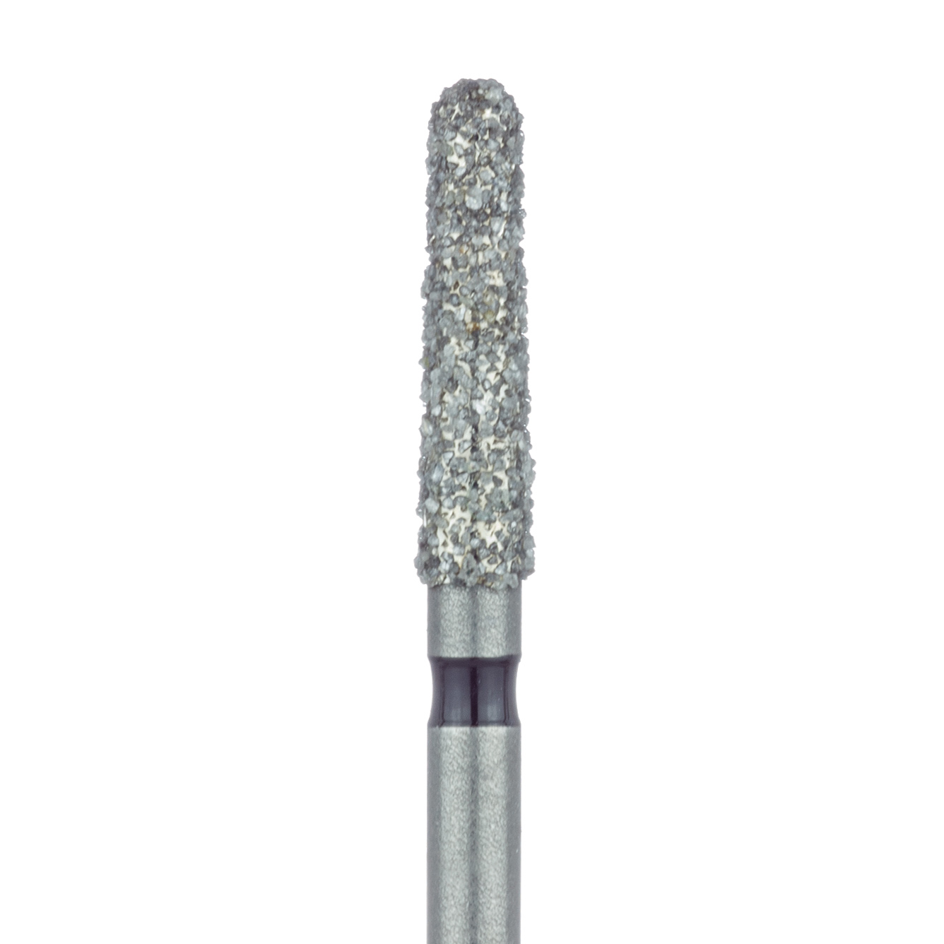 850H-021-FG Round End Taper Chamfer Diamond Bur, 2.1mm Ø, Super Coarse, FG