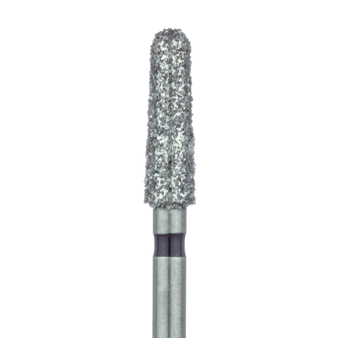 850H-025-FG Round End Taper Chamfer Diamond Bur, 2.5mm Ø, Super Coarse, FG