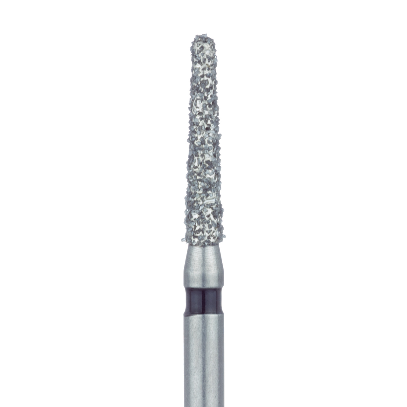 856H-016-FG Round End Taper Chamfer Diamond Bur, 1.6mm Ø, Super Coarse, FG