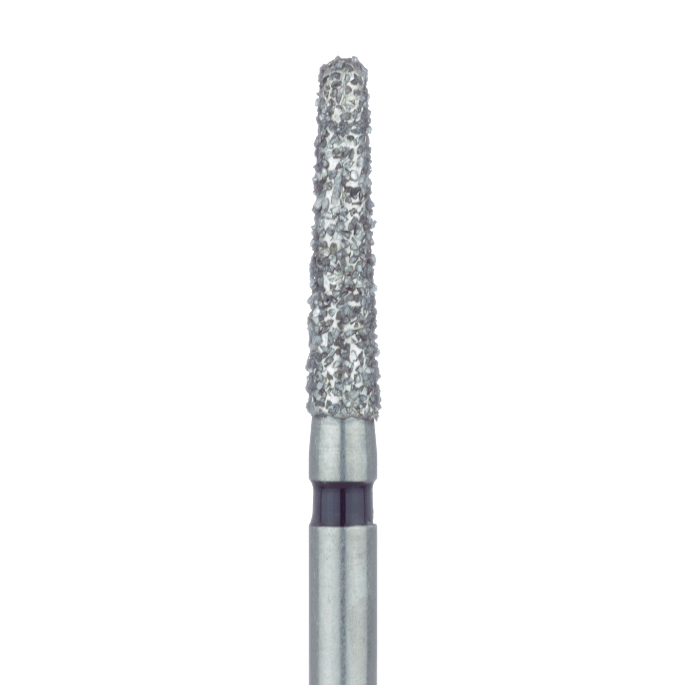 856H-018-FG Round End Taper Chamfer Diamond Bur, 1.8mm Ø, Super Coarse, FG