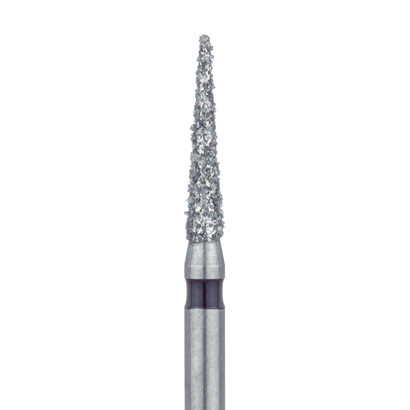 858H-014-FG Needle Diamond Bur, Interproximal Reduction, 1.4mm Ø, Super Coarse, FG