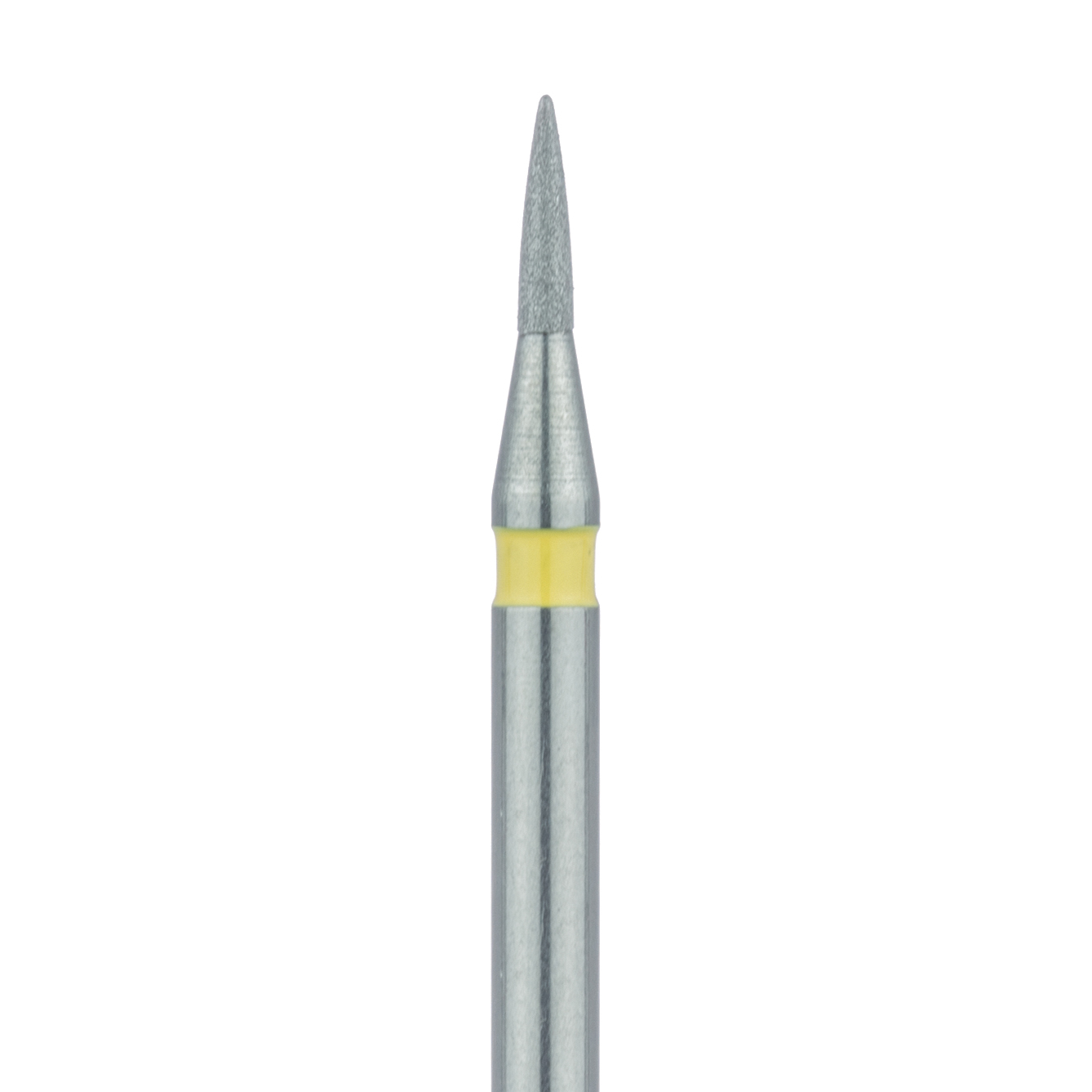 860C-009-FG Short Flame Diamond Bur, 0.9mm Ø, Extra Fine, FG