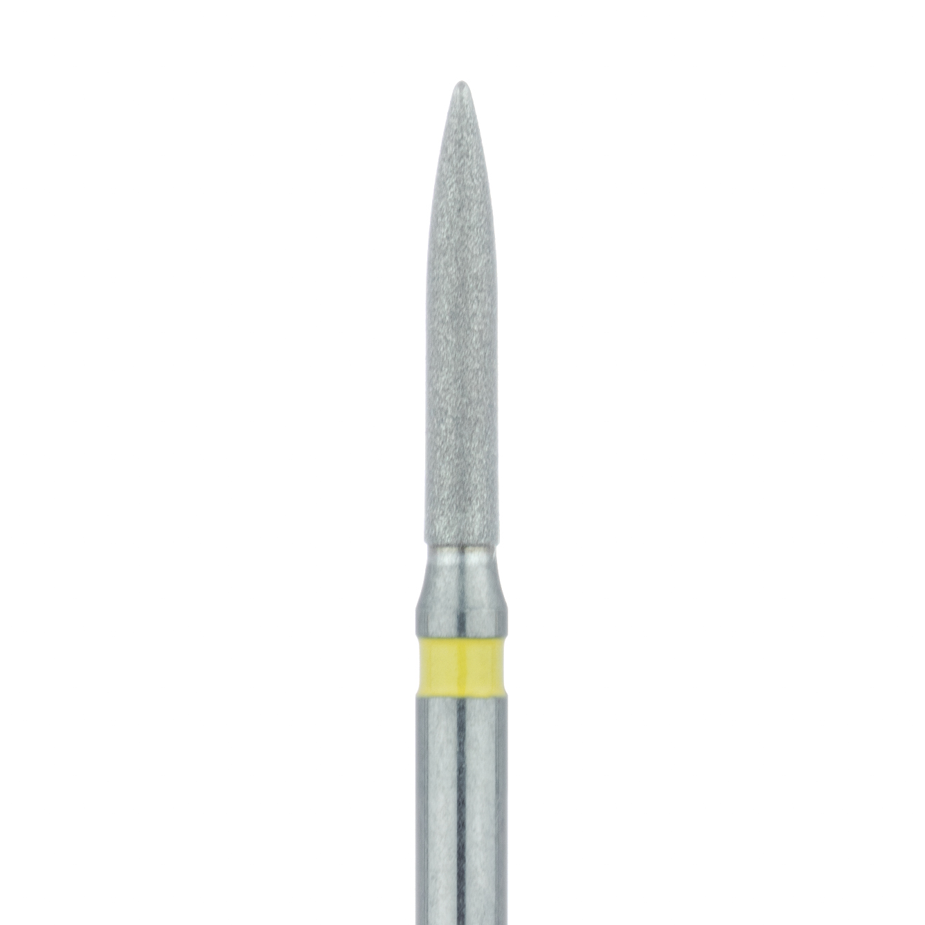 862C-012-FG Flame Diamond Bur, 1.2mm Ø, Extra Fine, FG