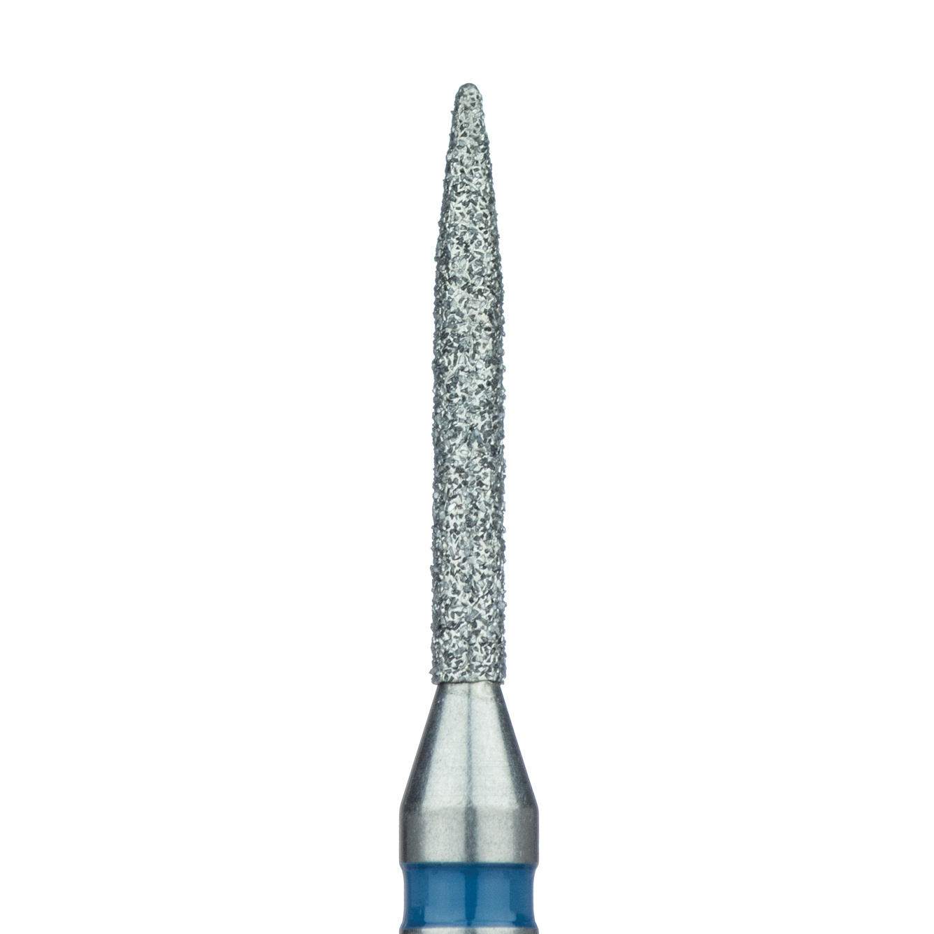 863-012-RA Long Flame Diamond Bur, 1.2mm Ø, Medium, RA