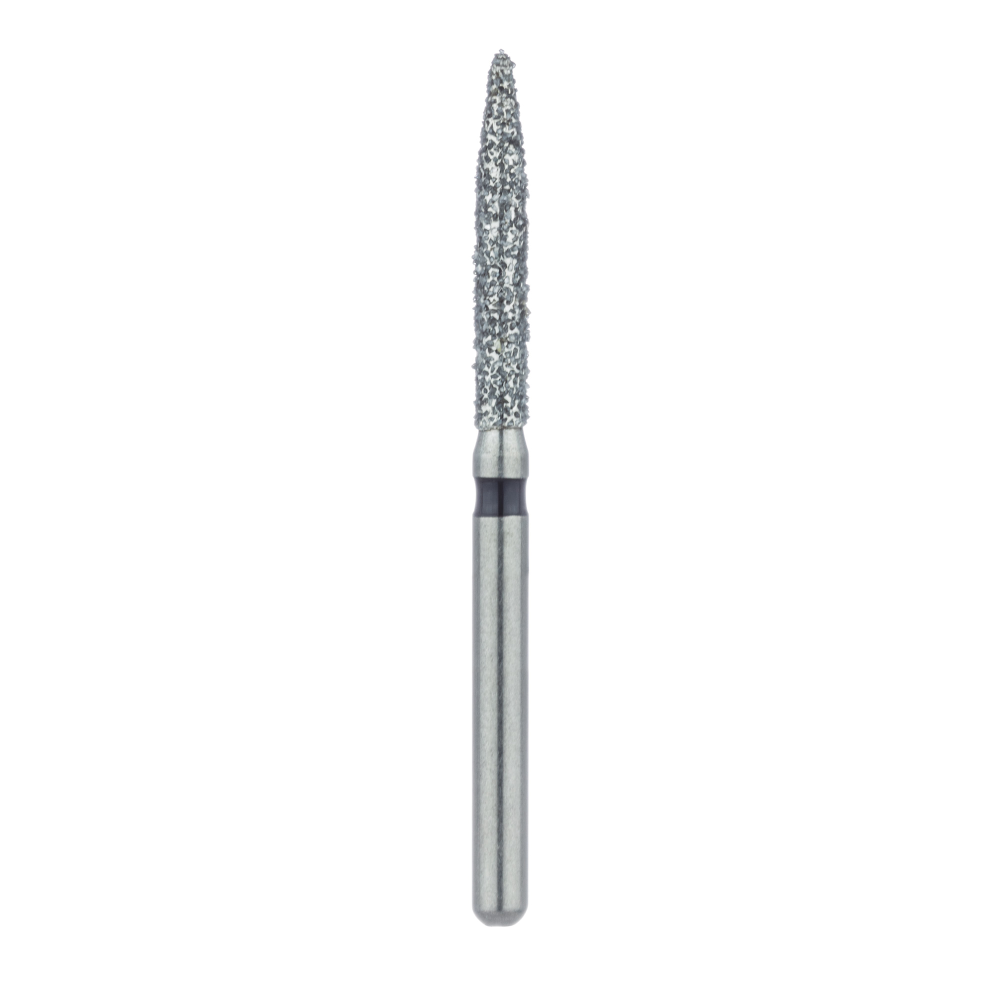 863H-016-FG Long Flame Diamond Bur, 1.6mm Ø, Super Coarse, FG