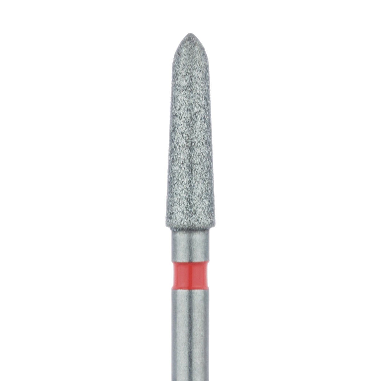 878F-021-FG Tapered Torpedo Diamond Bur, 2.1mm Ø, Fine, FG