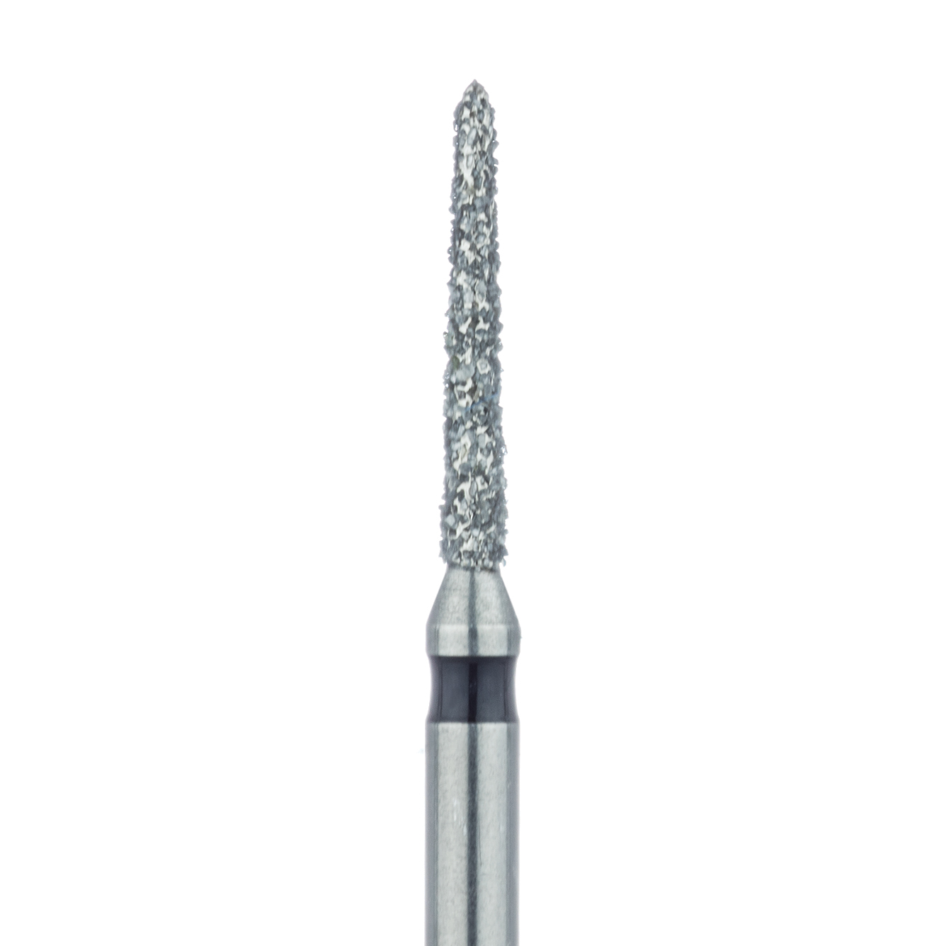 878H-012-FG Tapered Torpedo Diamond Bur, 1.2mm Ø, Super Coarse, FG