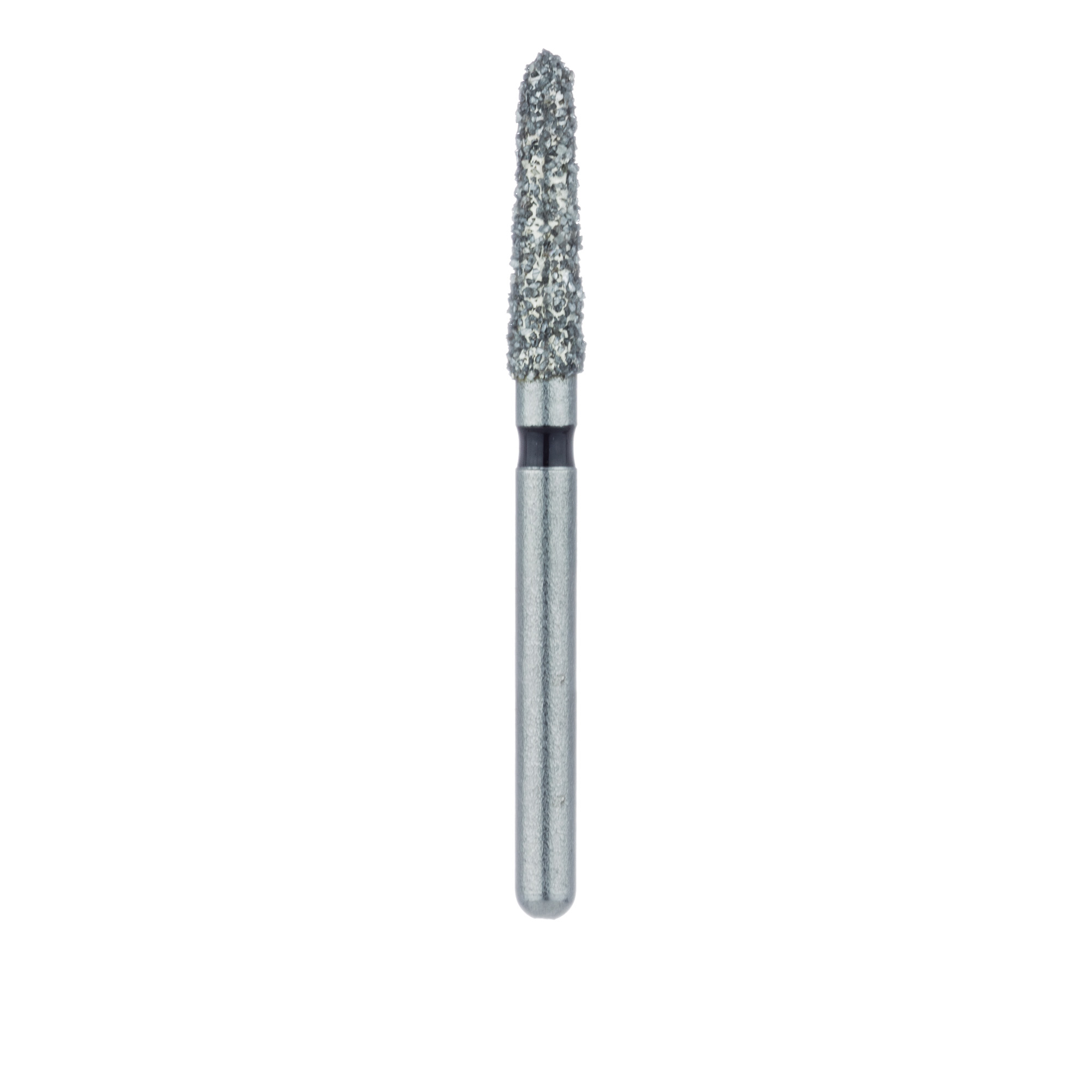 878H-021-FG Tapered Torpedo Diamond Bur, 2.1mm Ø, Super Coarse, FG