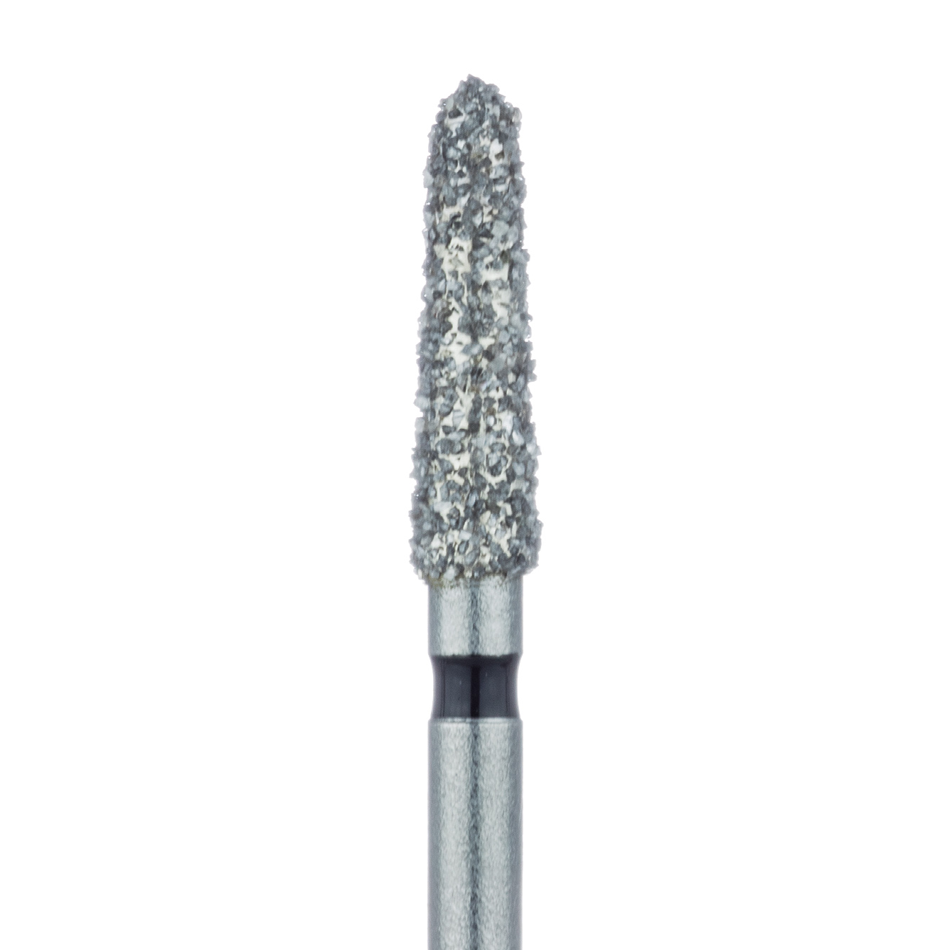 878H-023-FG Tapered Torpedo Diamond Bur, 2.3mm Ø, Super Coarse, FG