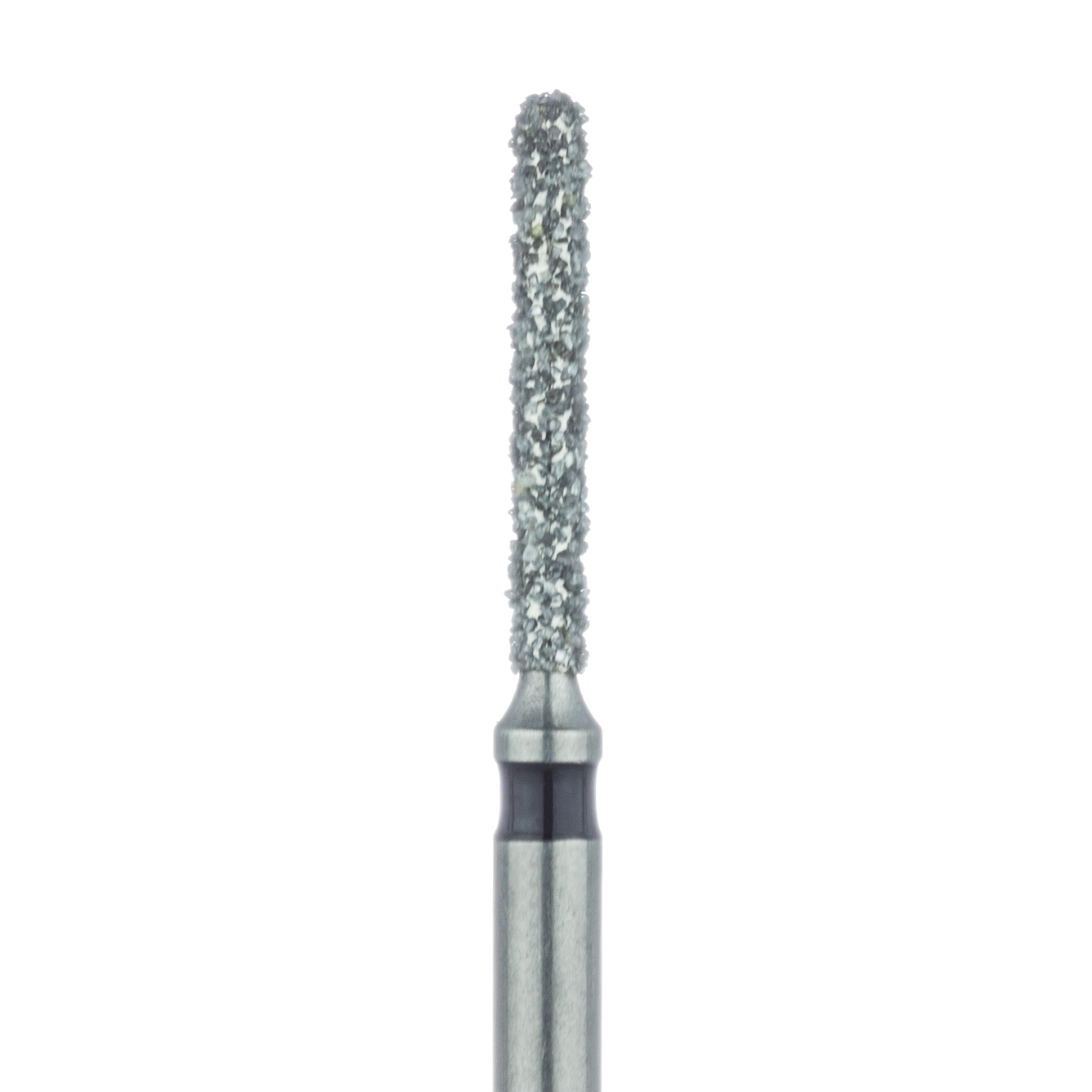 881H-012-FG Round End Cylinder Diamond Bur, 1.2mm Ø, Super Coarse, FG