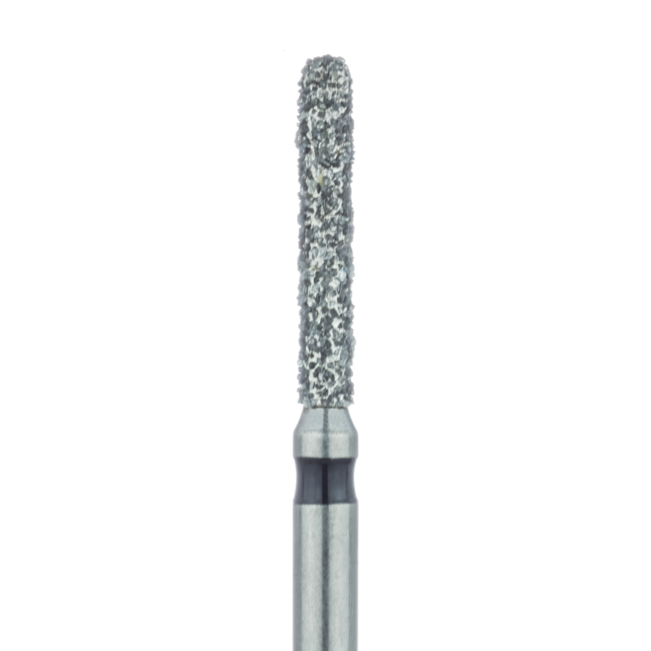 881H-014-FG Round End Cylinder Diamond Bur, 1.4mm Ø, Super Coarse, FG