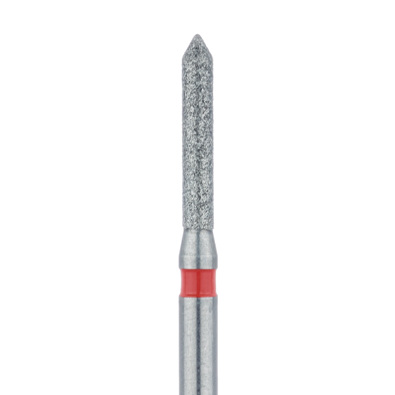 885F-014-FG Pointed Tip Cylinder Diamond Bur, 1.4mm Ø, Fine, FG