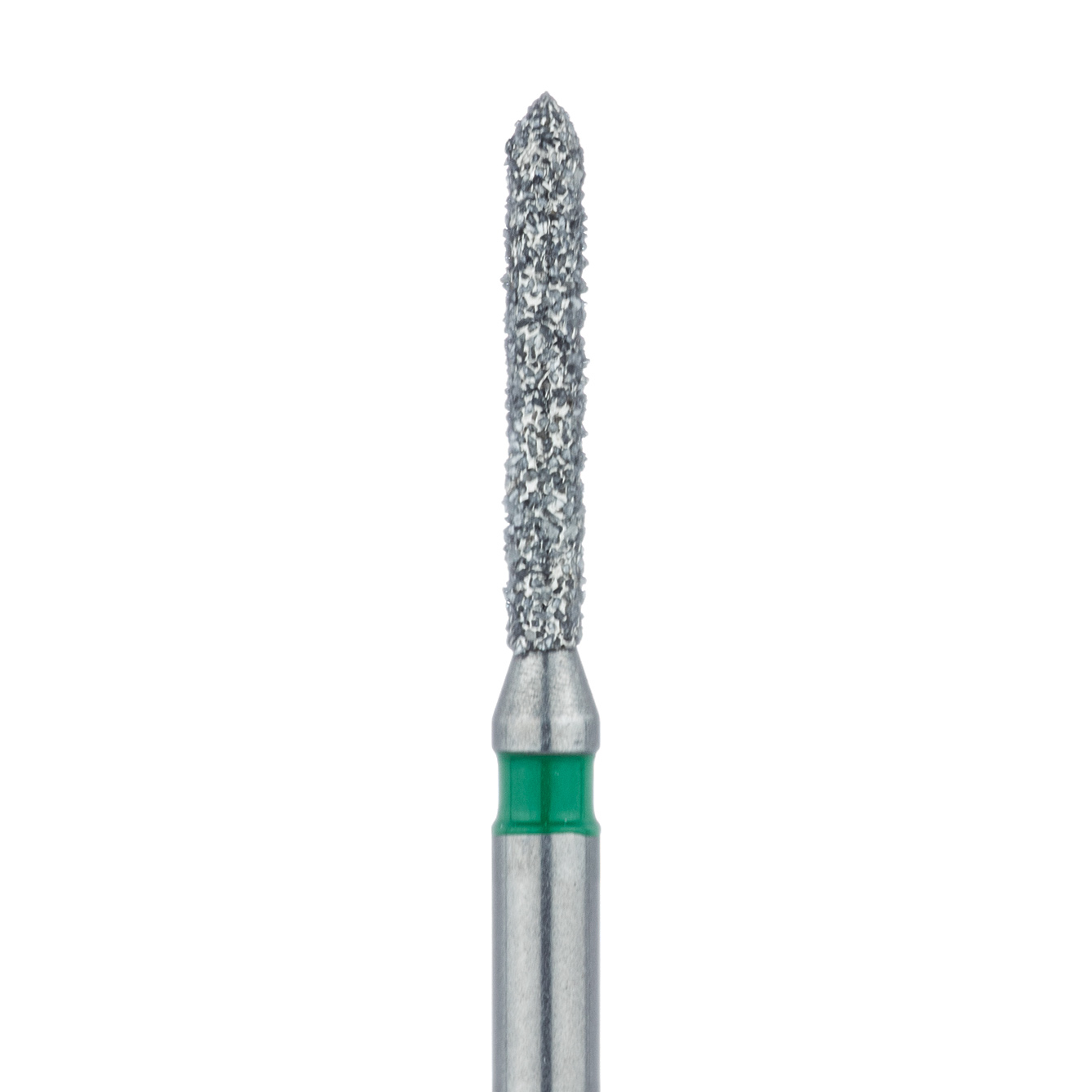 885G-012-FG Pointed Tip Cylinder Diamond Bur 1.2mm Coarse, FG