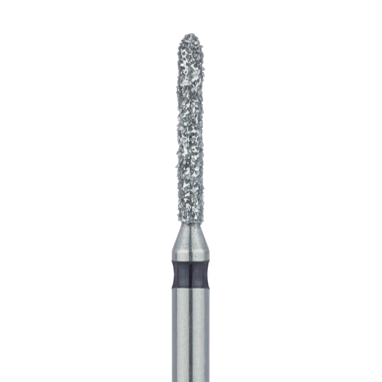 885H-012-FG Pointed Tip Cylinder Diamond Bur, 1.2mm Ø, Super Coarse, FG