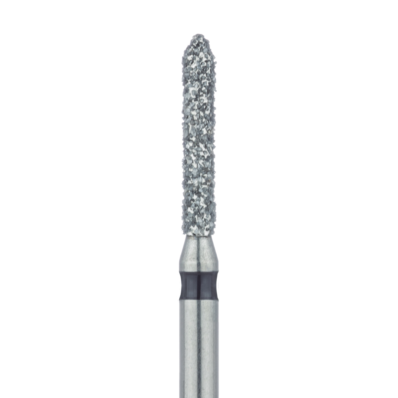 885H-014-FG Pointed Tip Cylinder Diamond Bur, 1.4mm Ø, Super Coarse, FG