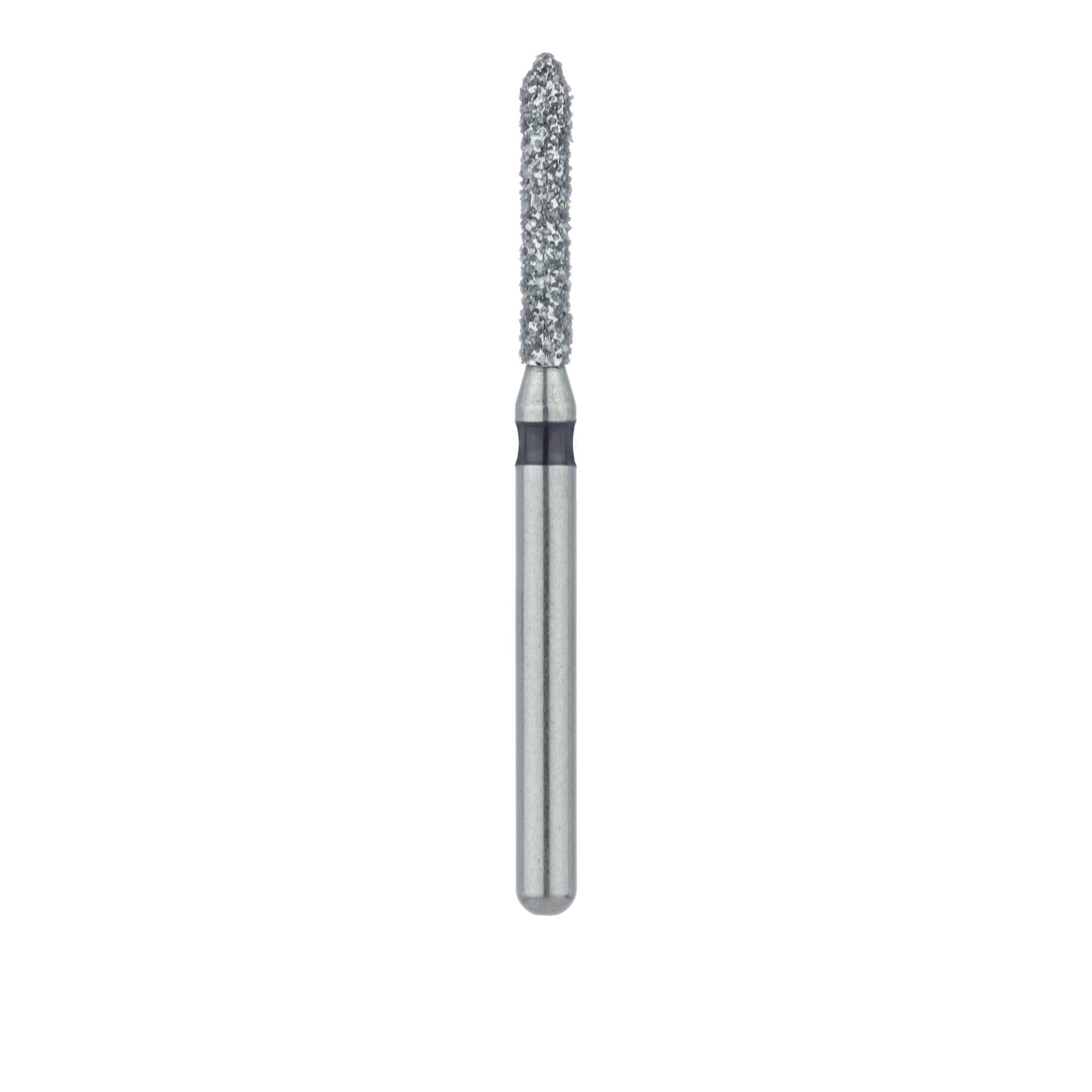 885H-014-FG Pointed Tip Cylinder Diamond Bur, 1.4mm Ø, Super Coarse, FG