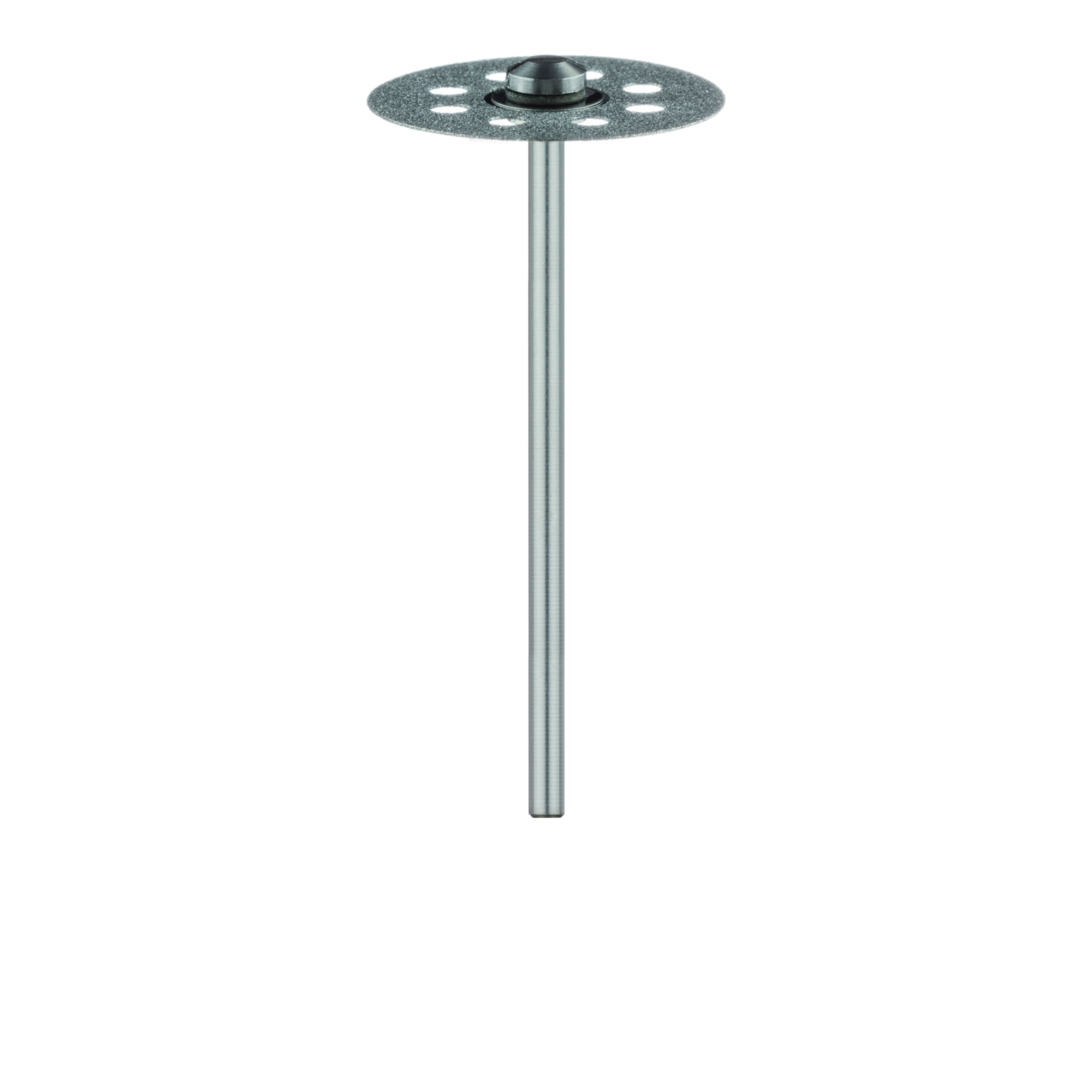 932DF-220-HP Diamond Bur, Perforated Disc, Double Sided, 0.25mm thick, 22 mm Diameter, Fine HP