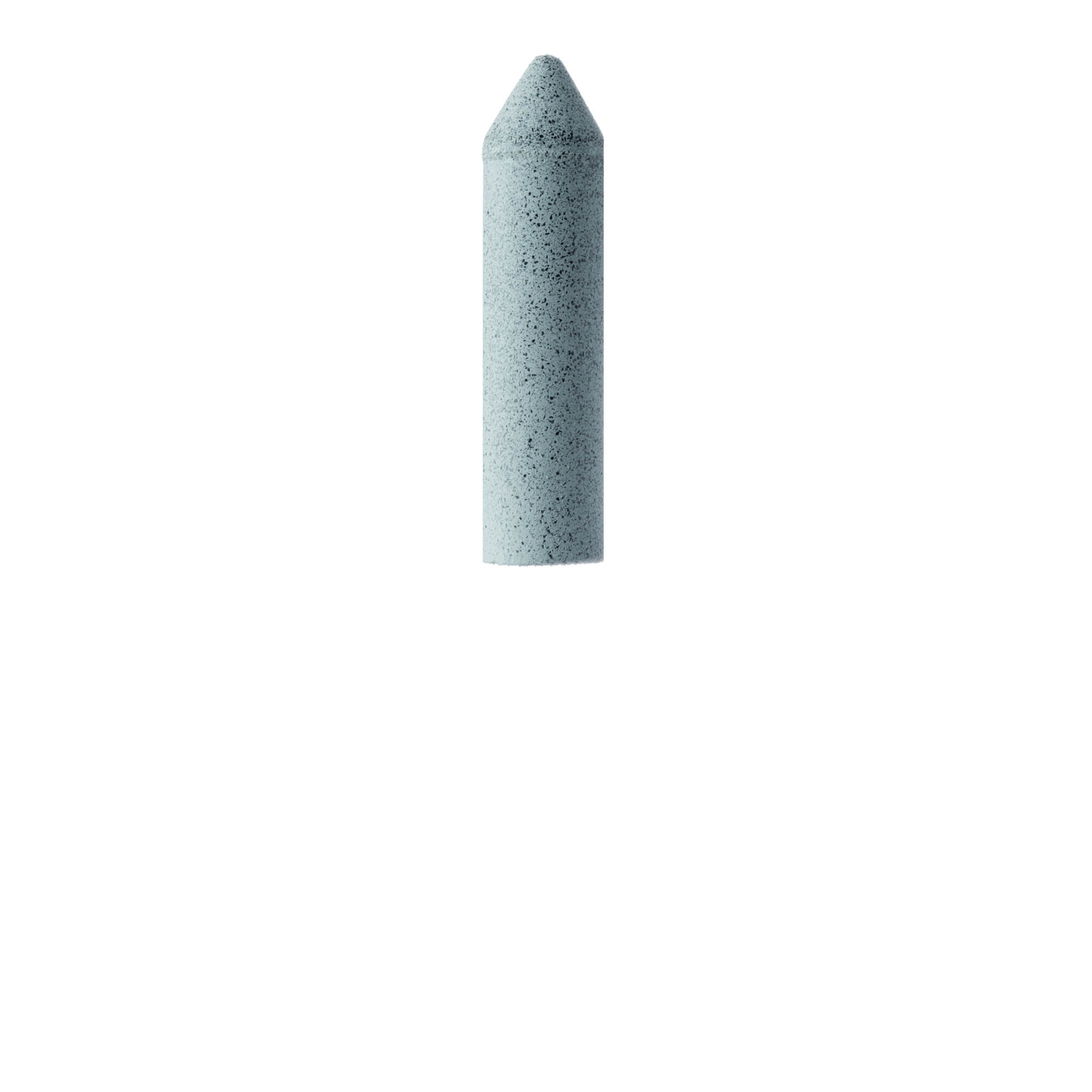 9515U-060-UNM-WH Polisher, White, Pointed Cylinder, 6mm Ø, Universal, UNM