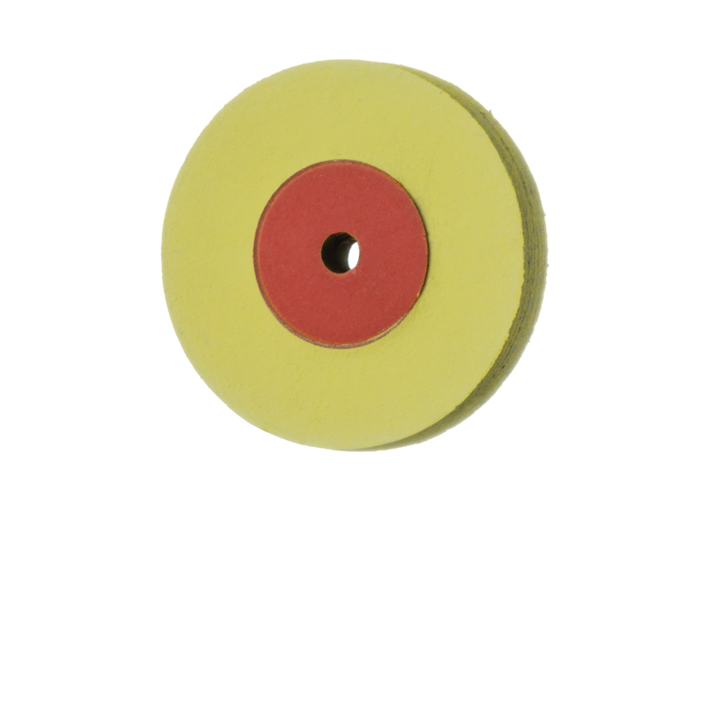 9752C-170-UNM-Y Polisher, Diamond Impregnated, For Porcelain, Yellow / Orange, Wheel, 17mm Ø, Mirror Finish Polishing (Extra Fine), UNM