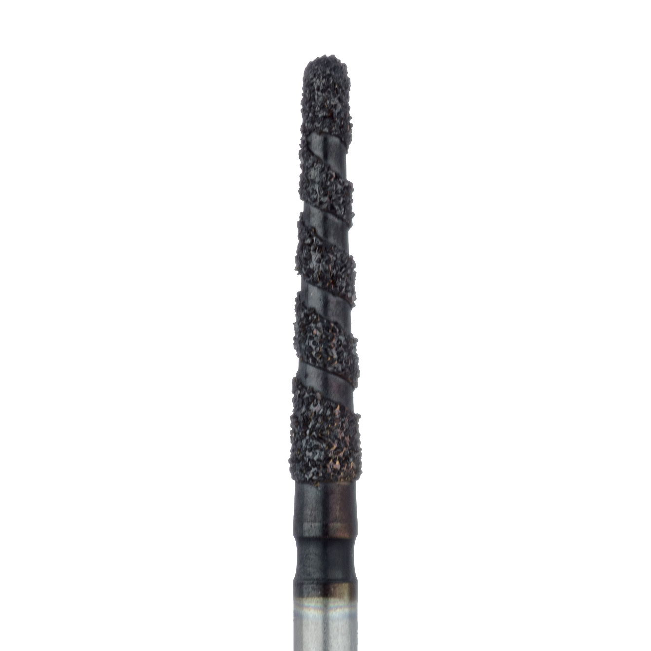 B852-018-FG Black Cobra Diamond Bur, Round End Taper, 1.8mm Ø, Super Coarse, FG