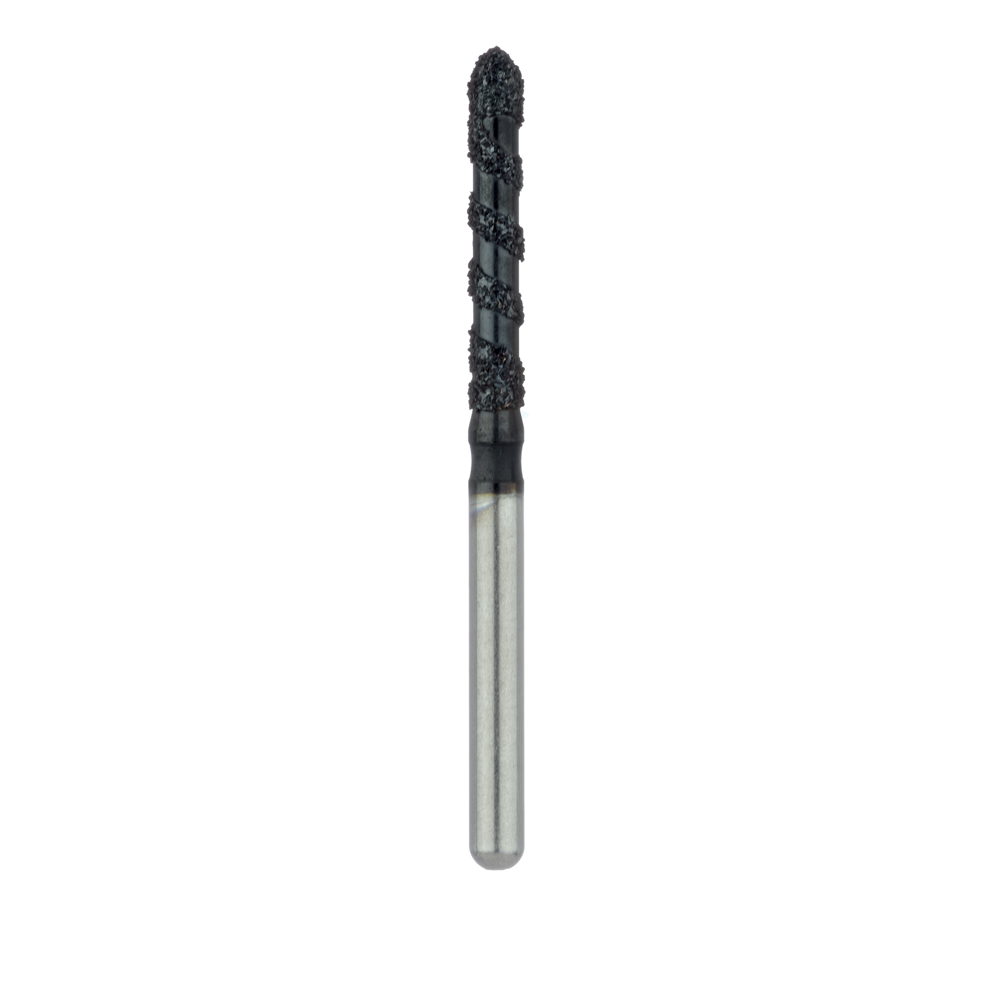 B869-016-FG Black Cobra Diamond Bur, Cylinder Bevel Tip, 1.6mm Ø, Super Coarse, FG