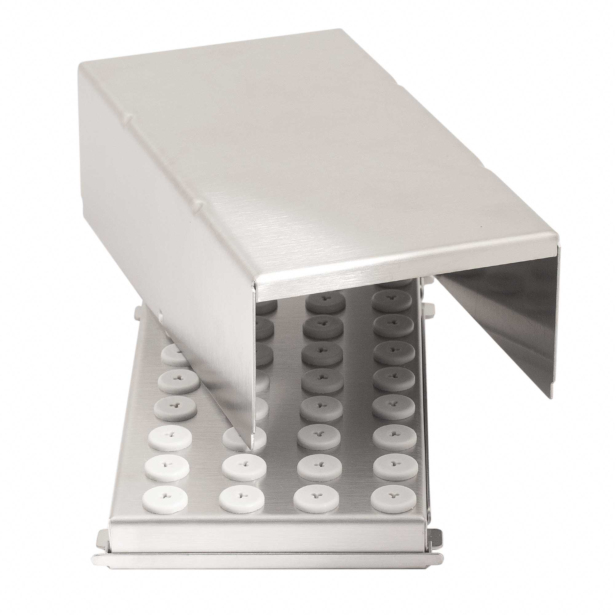 BS151 Bur Block, Stainless Steel with Grommets, 40 FG or 40 HP or 40 RA, Non-Corrosive, Sterilizable