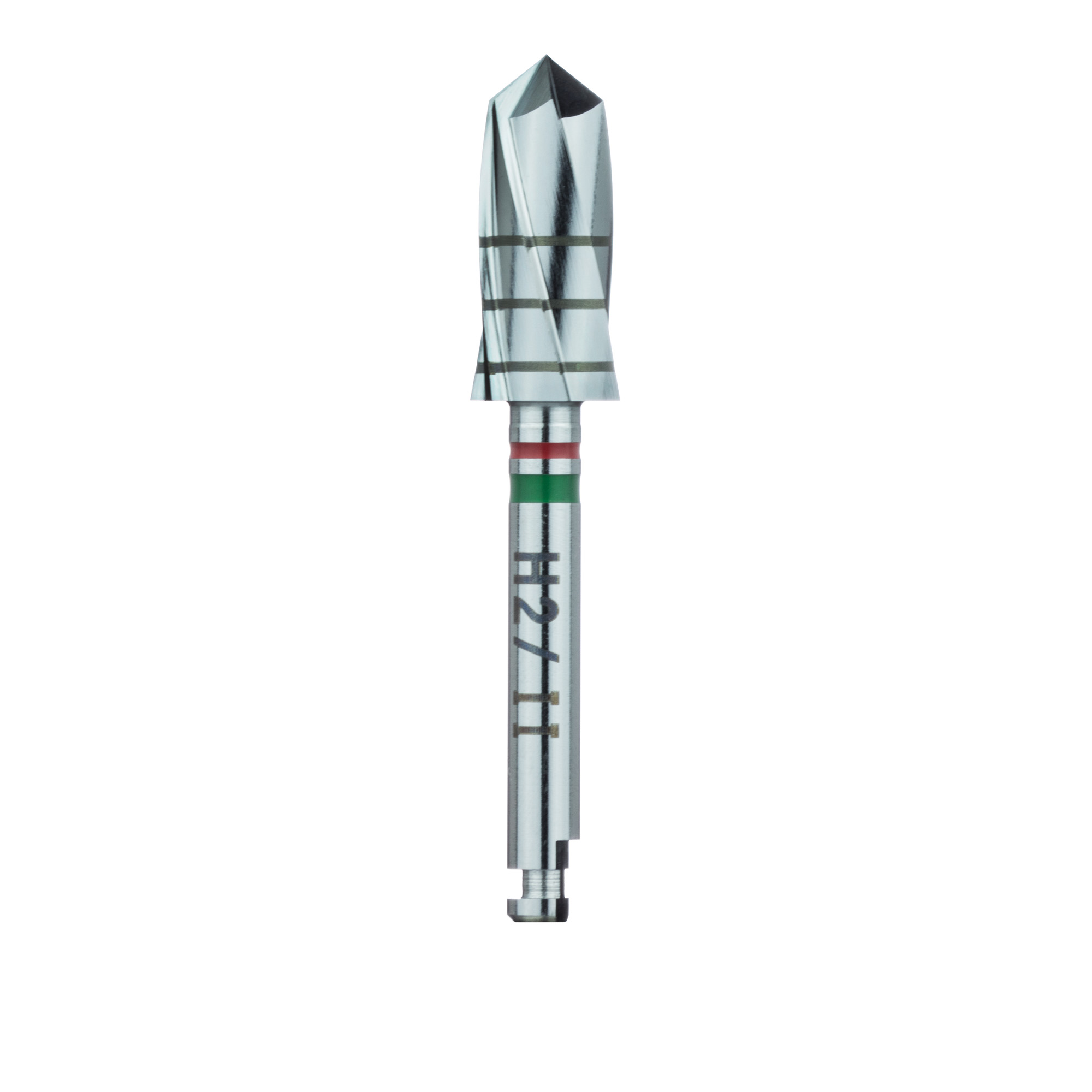 H2004 Surgery, Red / Green Expansion Drill, 4.9mm Ø, Length 11mm, RAL