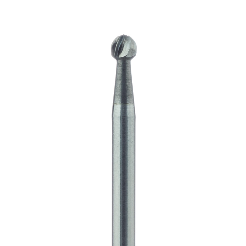 HM1-027-HP Round Operative Carbide Bur, US#10, 2.7mm Ø, HP