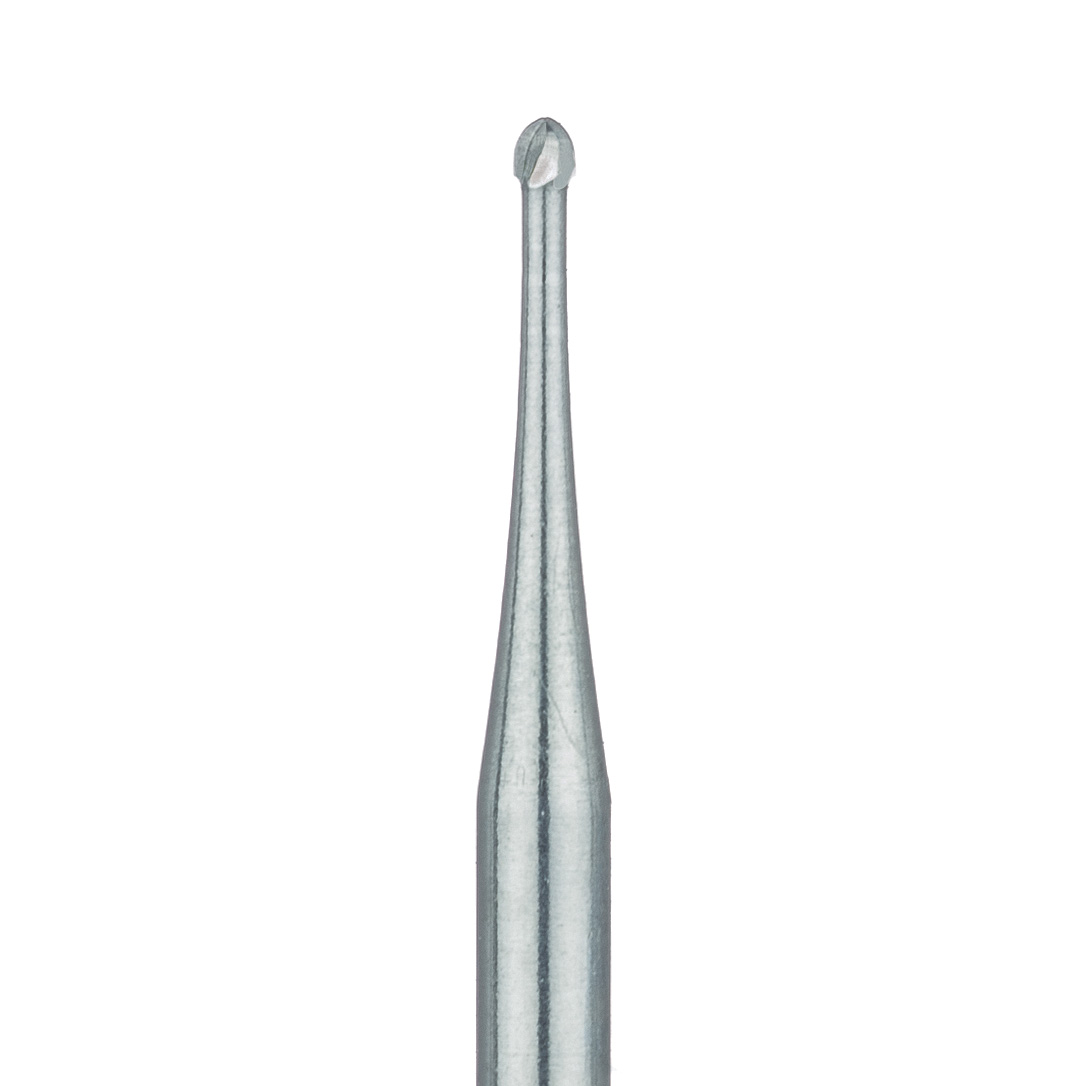 HM1-007-FG Round Operative Carbide Bur, 0.7mm Ø, FG