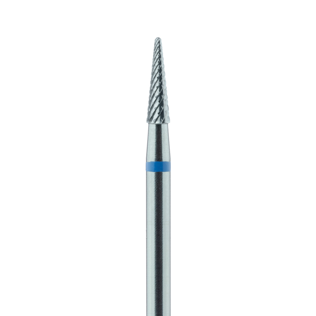 HM138GX-023-HP Laboratory Carbide Bur, Cross Cut, Round End Taper, 2.3mm Ø, Medium, HP
