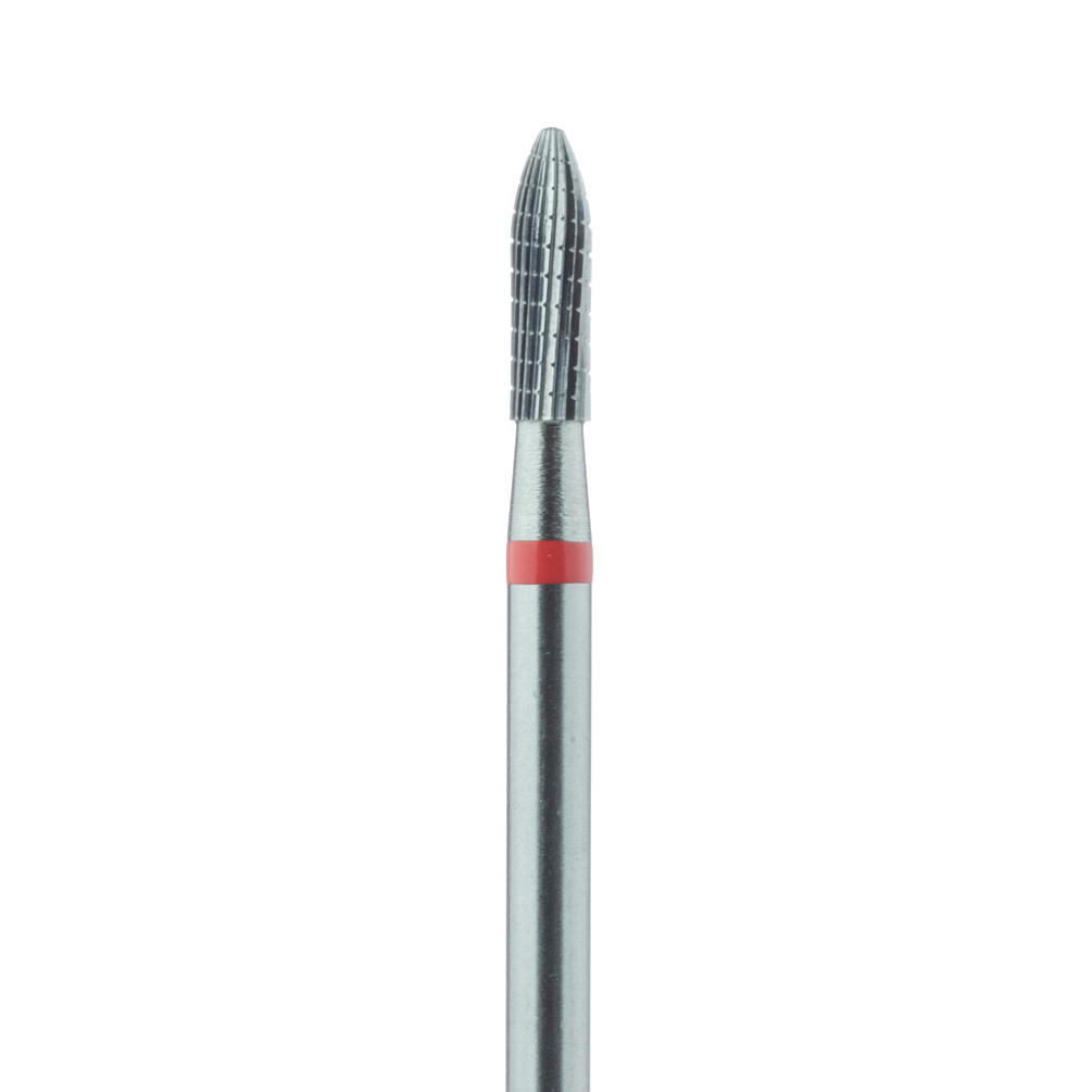 HM139FX-023-HP Laboratory Carbide Bur, Cross Cut, Bevel Tip, 2.3mm Ø, Fine, HP